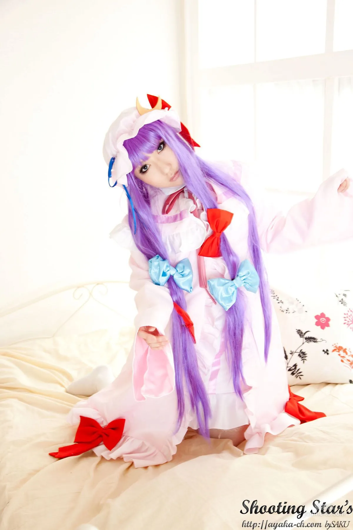 绫香サク (サク綾香 Saku Ayaka)《東方Project》Izayoi Sakuya + Patchouli Knowledge [Shooting Star's] 写真集33