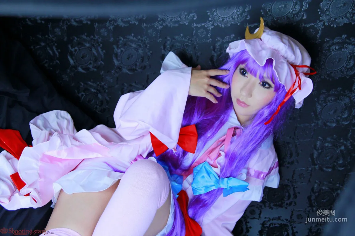 绫香サク (サク綾香 Saku Ayaka) 《東方Project》Patchouli Knowledge [Shooting Star's] 写真集44