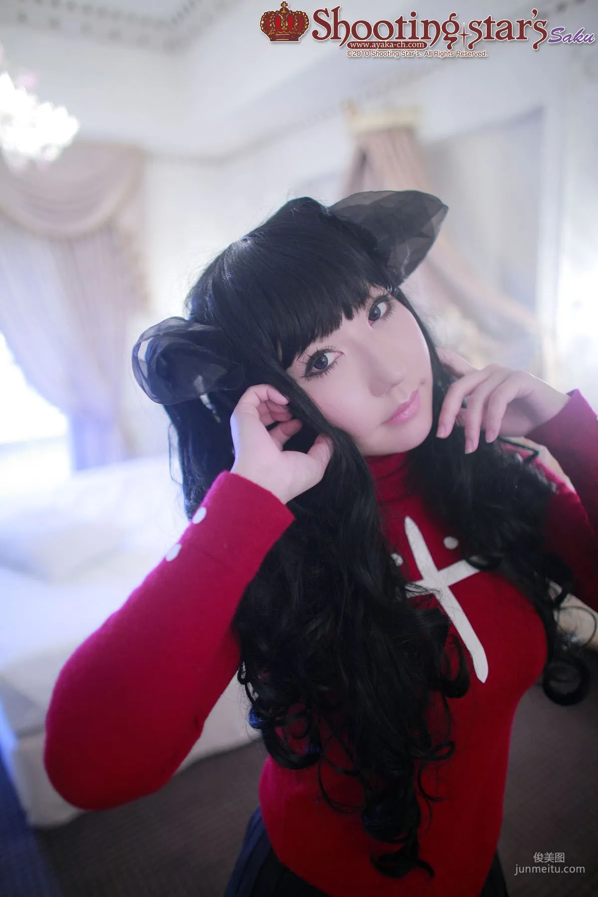 绫香 (Saku サク) 《Fate stay night》Toosaka Rin 遠坂凛 [Shooting Star's] 写真集86