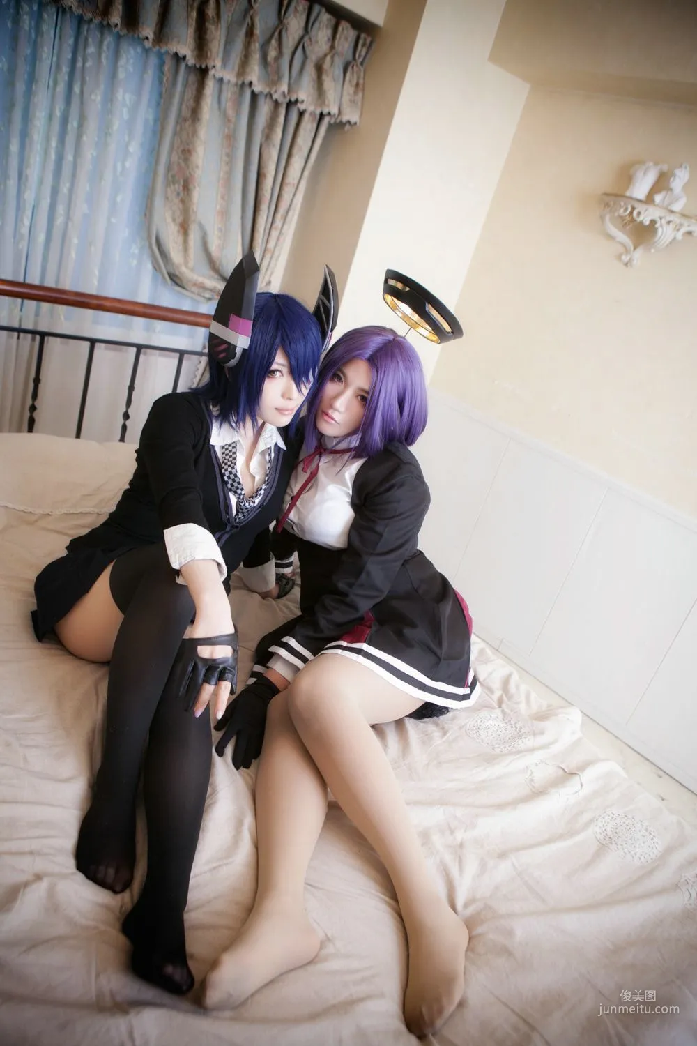 太宰ガロ&Usagi 《Kantai Collection》Tenryu+Tatsuta [Rabbit hutch] 写真集45