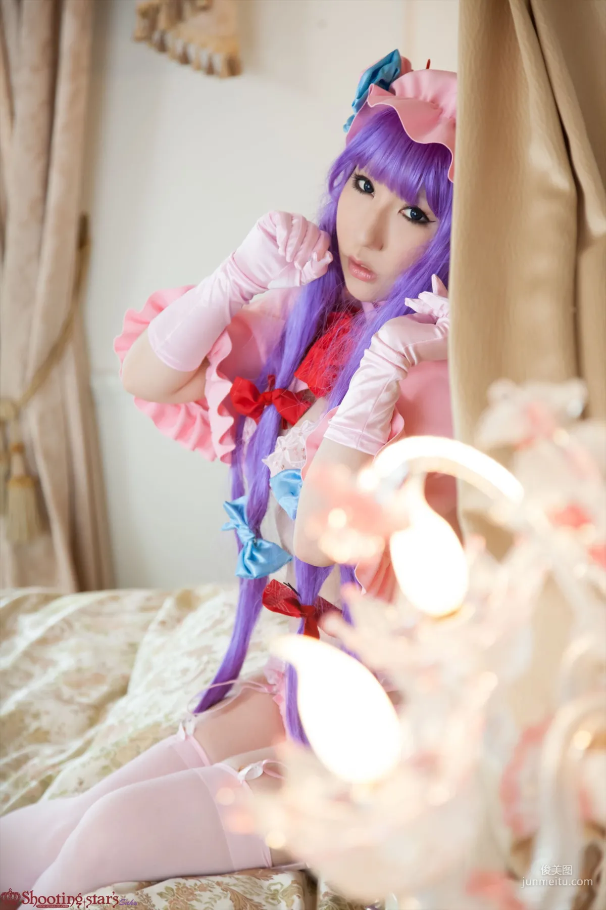 绫香サク (サク綾香 Saku Ayaka) 《東方Project》Patchouli Knowledge [Shooting Star's] 写真集19