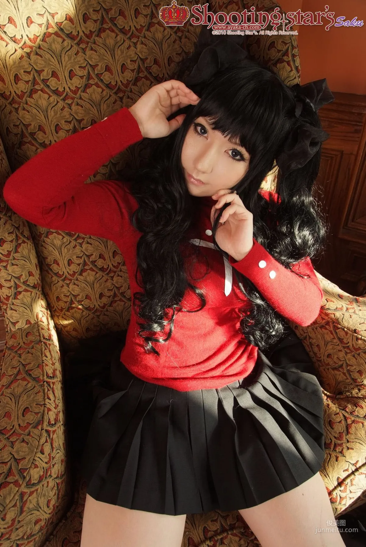 绫香 (Saku サク) 《Fate stay night》Toosaka Rin 遠坂凛 [Shooting Star's] 写真集63