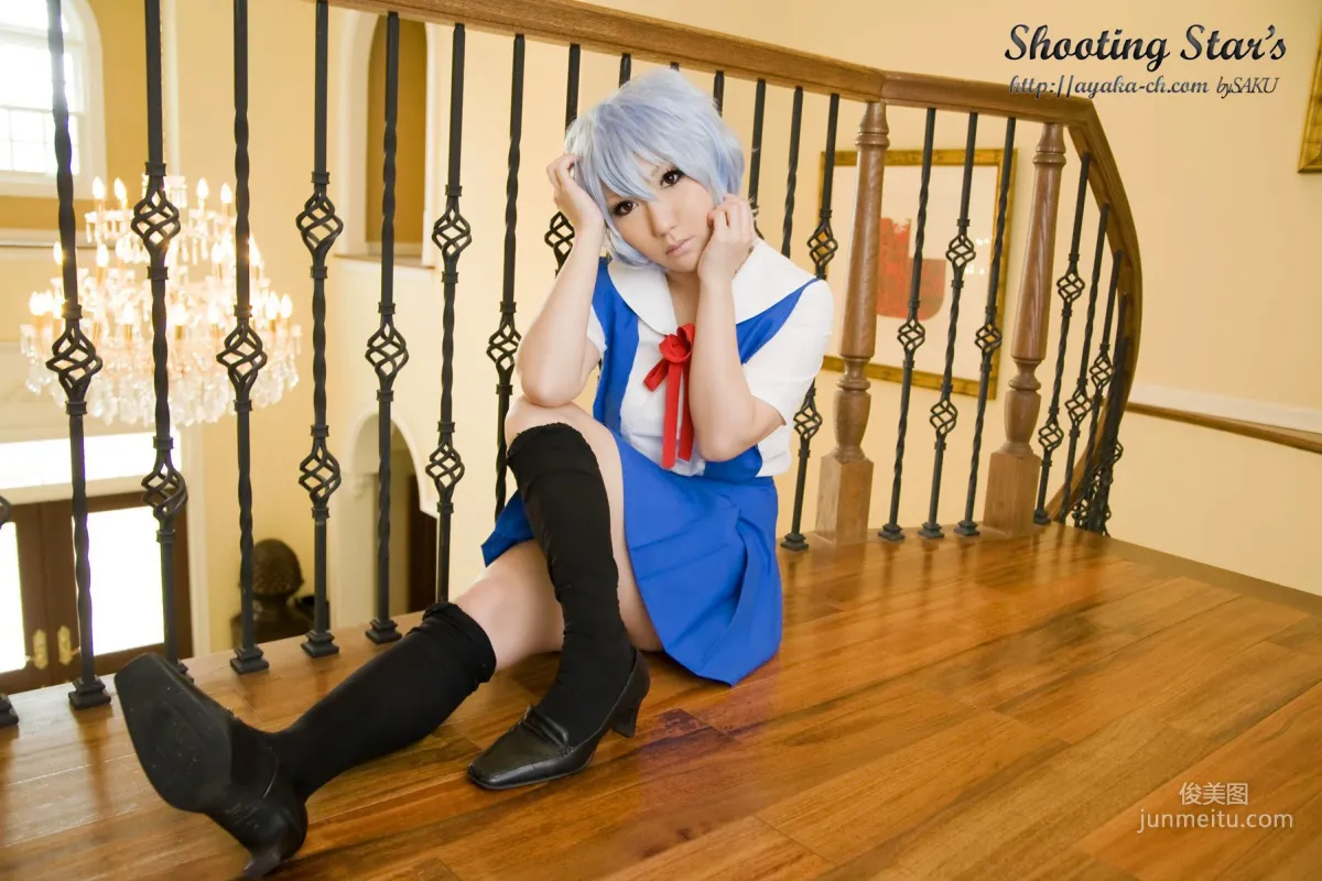 サク (绫香) 《Shinseiki Evangelion》Ayanami Rei [Shooting Star's] 写真集26