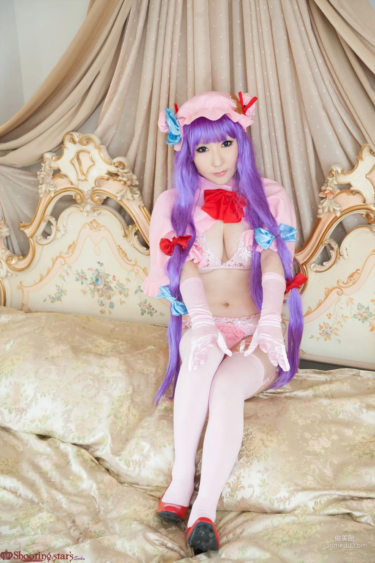 绫香サク (サク綾香 Saku Ayaka) 《東方Project》Patchouli Knowledge [Shooting Star's] 写真集27