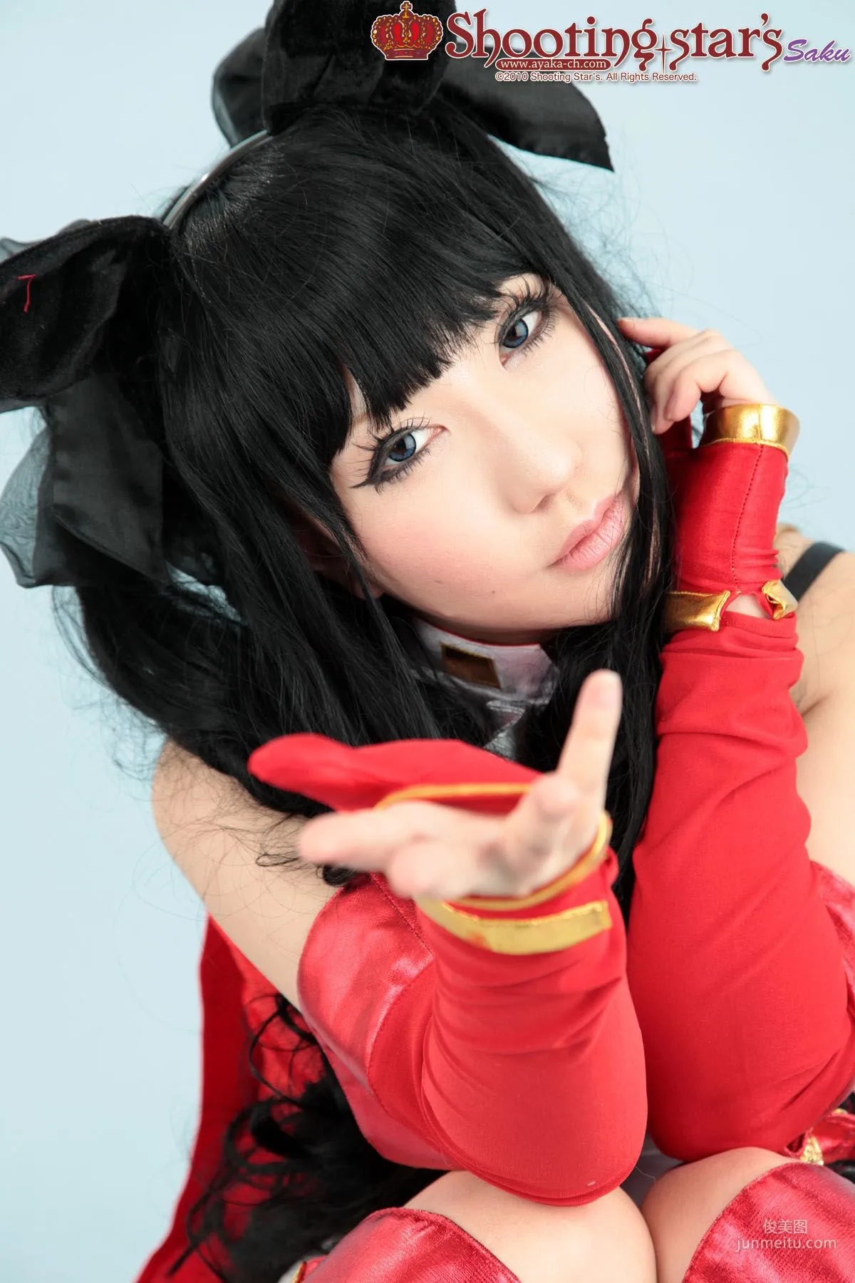 绫香 (Saku サク) 《Fate stay night》Toosaka Rin 遠坂凛 [Shooting Star's] 写真集99