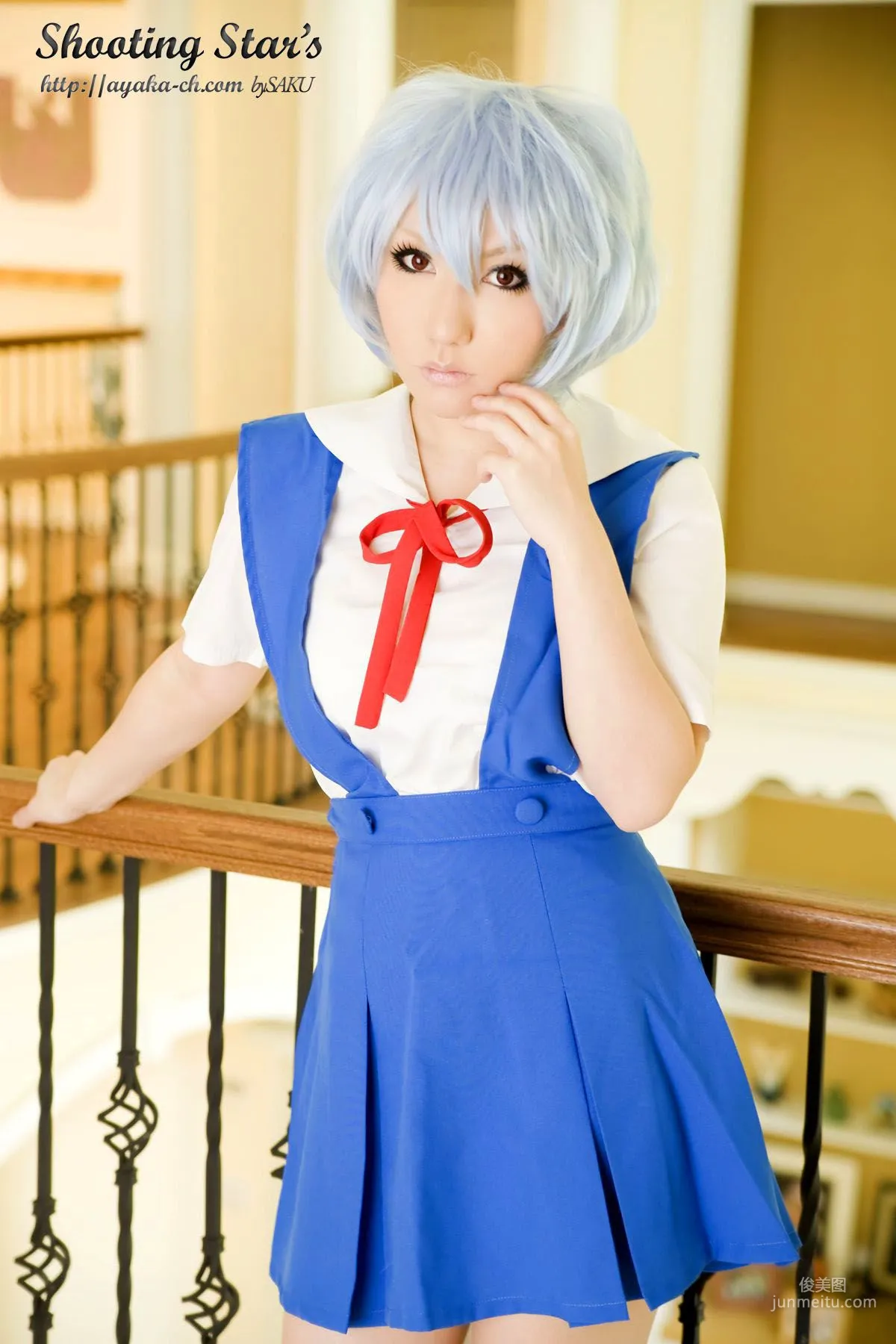 サク (绫香) 《Shinseiki Evangelion》Ayanami Rei [Shooting Star's] 写真集20