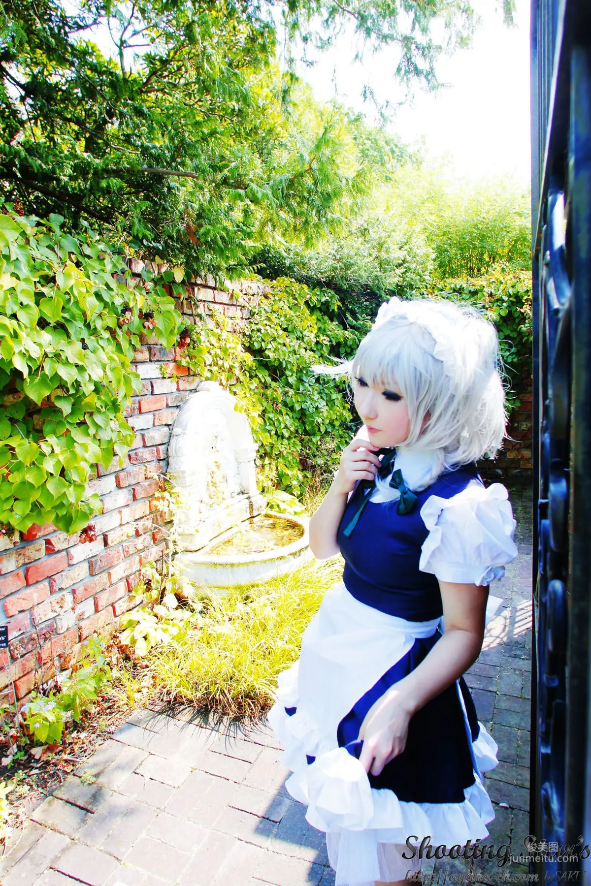 绫香サク (サク綾香 Saku Ayaka)《東方Project》Izayoi Sakuya + Patchouli Knowledge [Shooting Star's] 写真集73