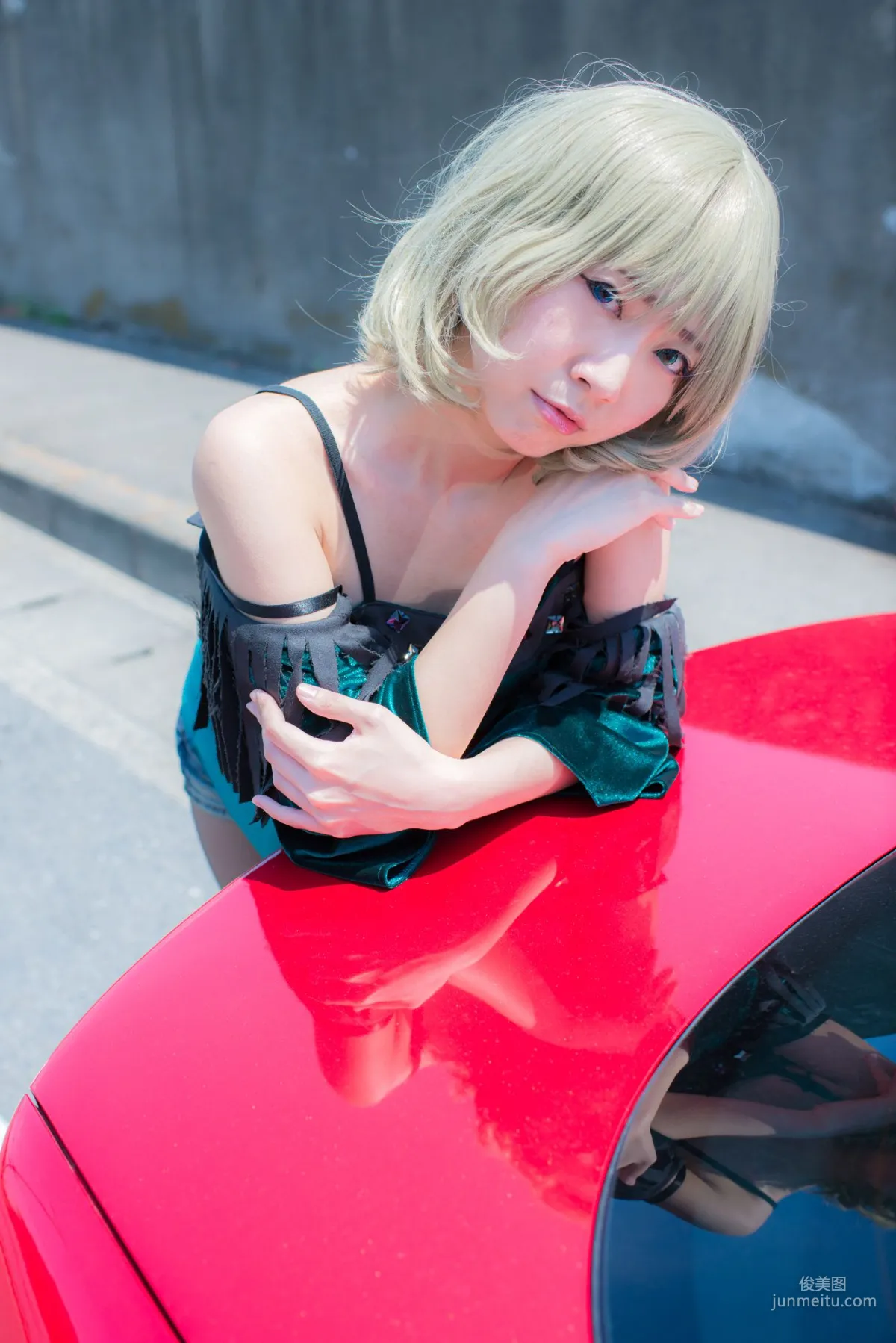 Ayane(あやね) 《Idolmaster》Takagaki Kaede(高垣楓) [Wolf Fang!!] 写真集33