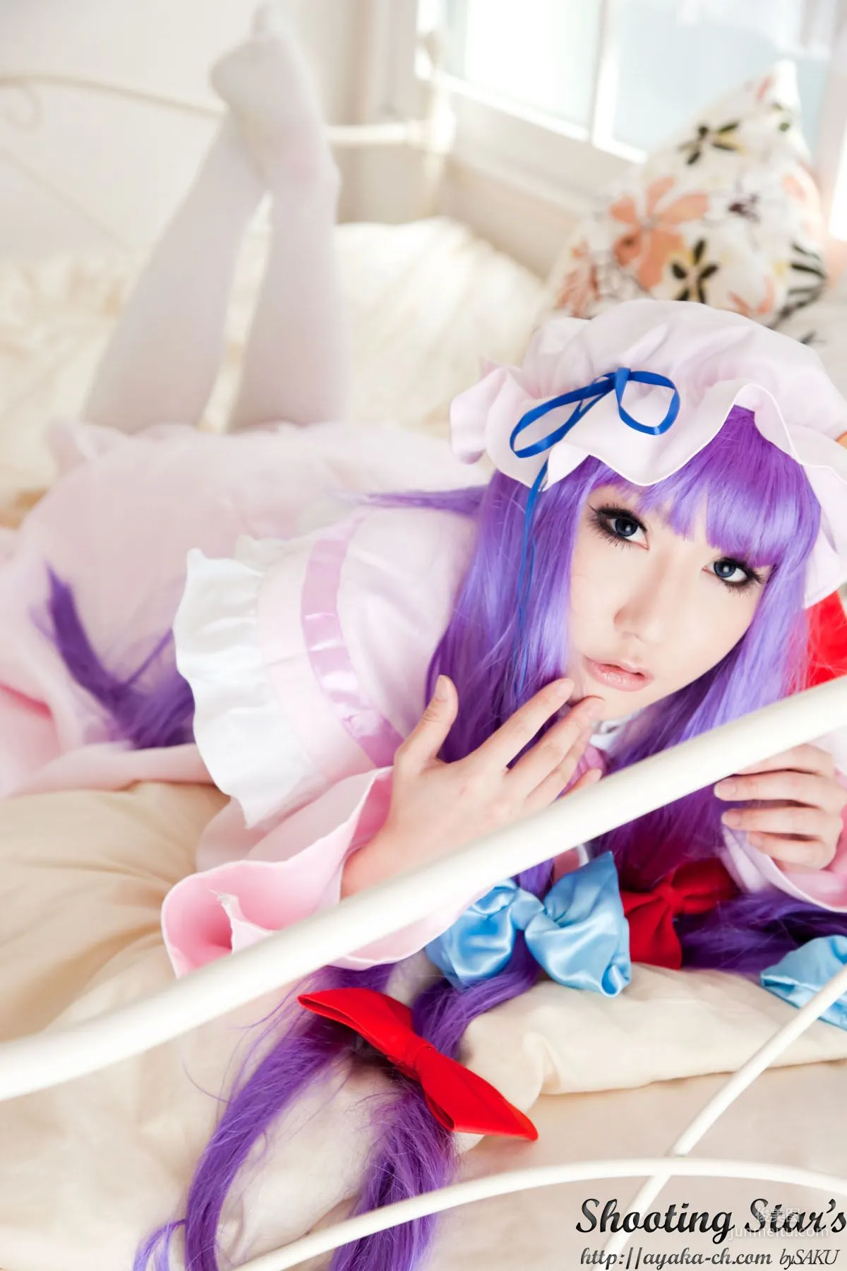 绫香サク (サク綾香 Saku Ayaka)《東方Project》Izayoi Sakuya + Patchouli Knowledge [Shooting Star's] 写真集52