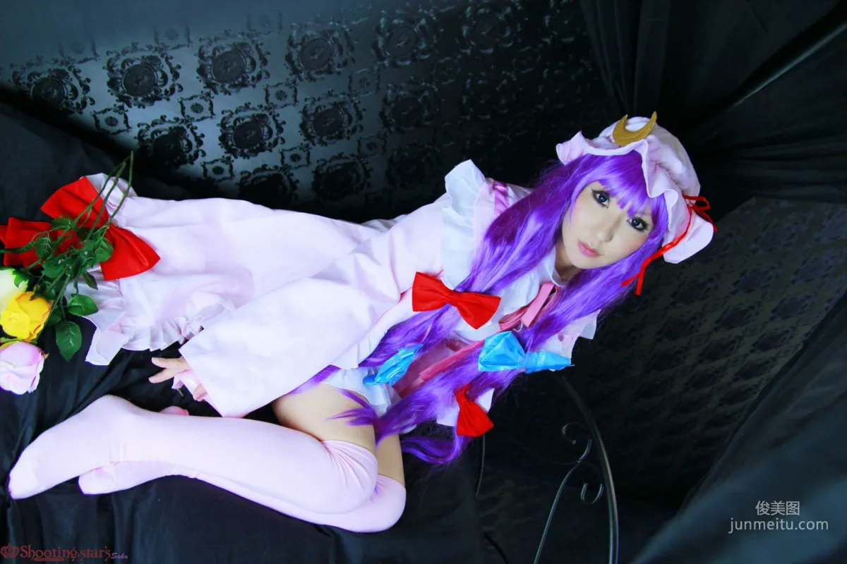 绫香サク (サク綾香 Saku Ayaka) 《東方Project》Patchouli Knowledge [Shooting Star's] 写真集62