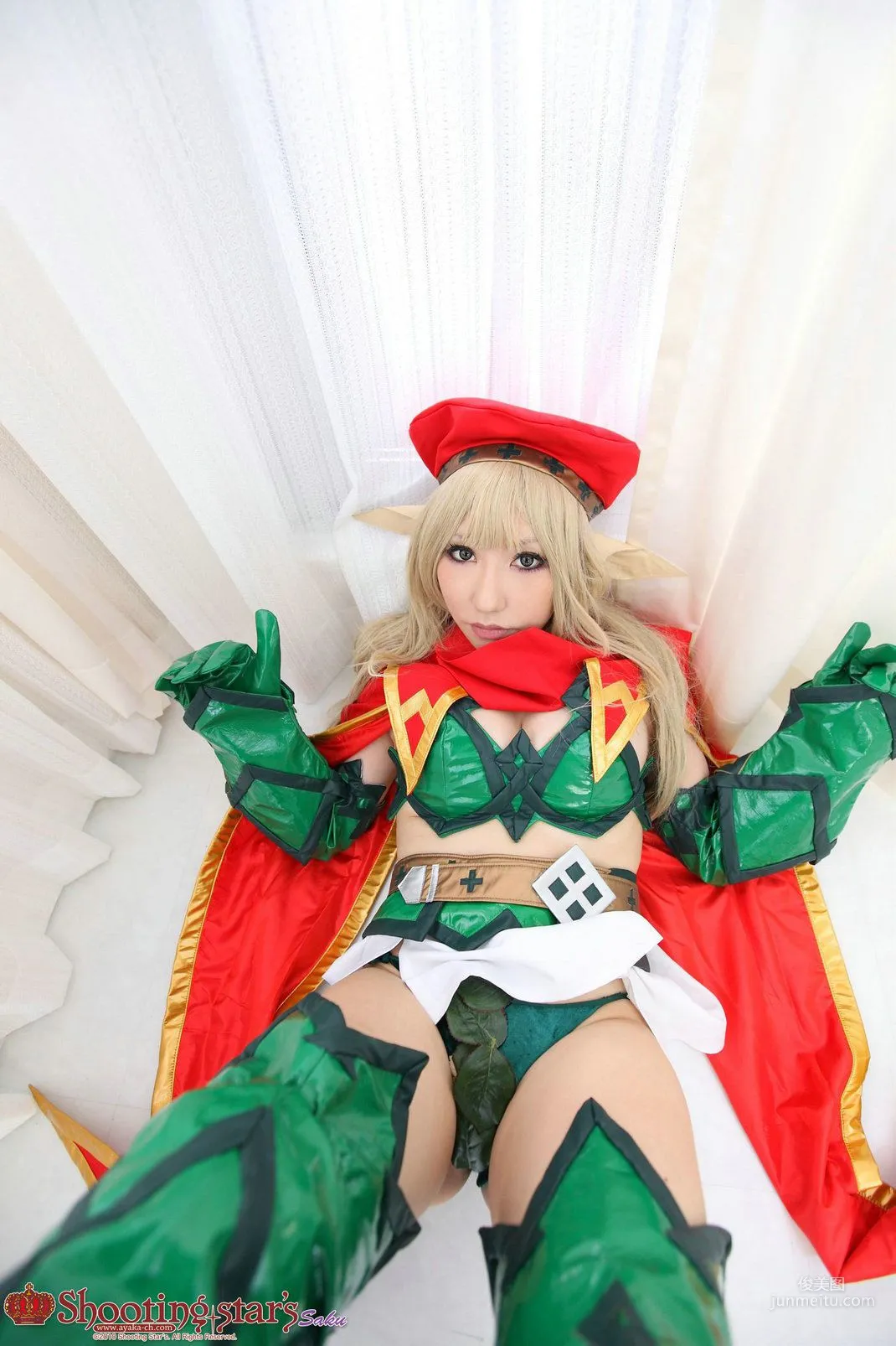 绫香サク (Saku Ayaka) 《クイーンズブレイドQueen's Blade》アイリ & Alleyne 写真集86