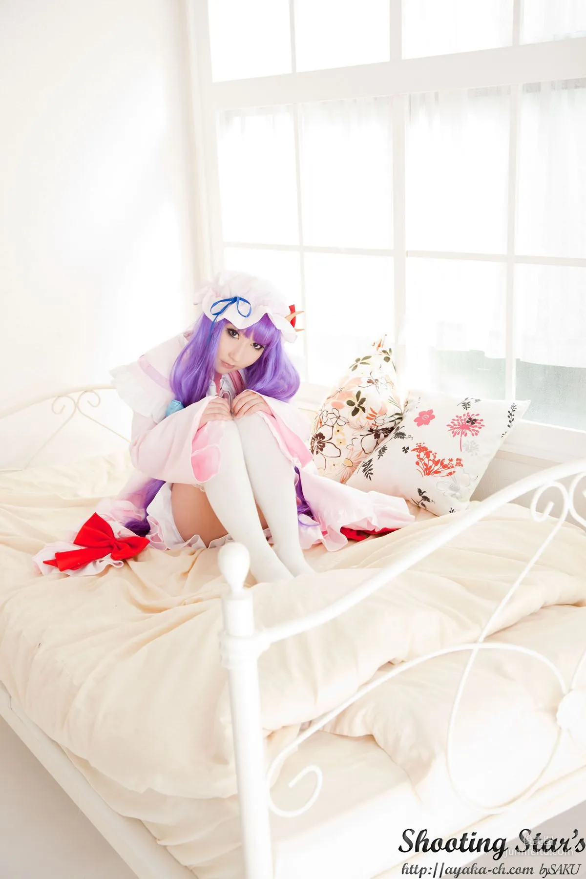 绫香サク (サク綾香 Saku Ayaka)《東方Project》Izayoi Sakuya + Patchouli Knowledge [Shooting Star's] 写真集35