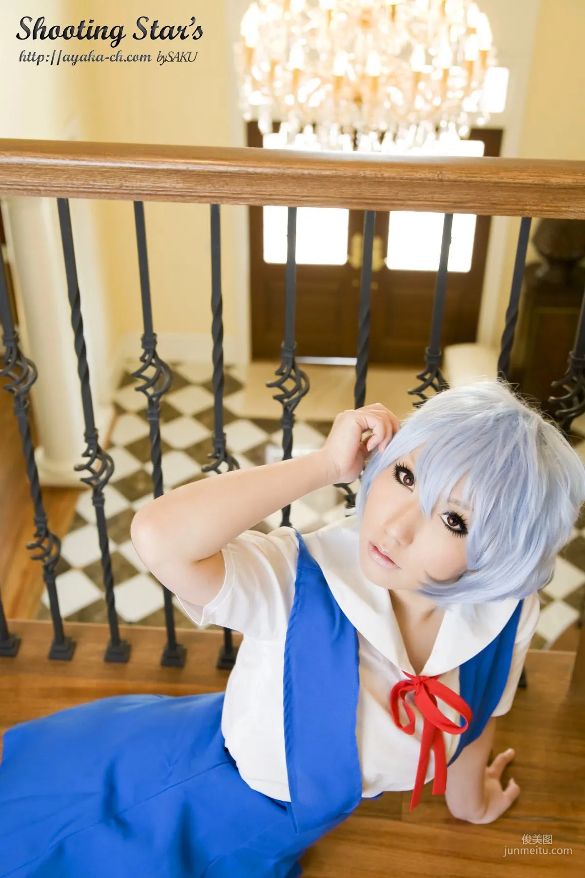 サク (绫香) 《Shinseiki Evangelion》Ayanami Rei [Shooting Star's] 写真集31