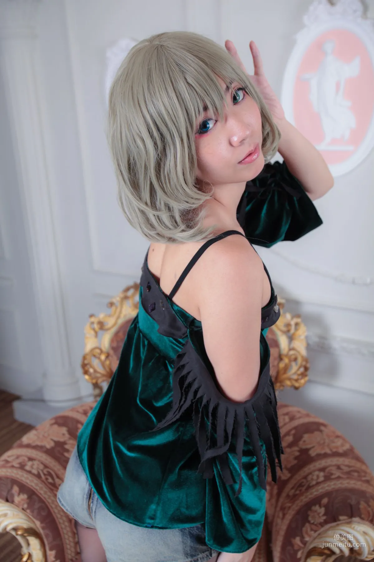 Ayane(あやね) 《Idolmaster》Takagaki Kaede(高垣楓) [Wolf Fang!!] 写真集79