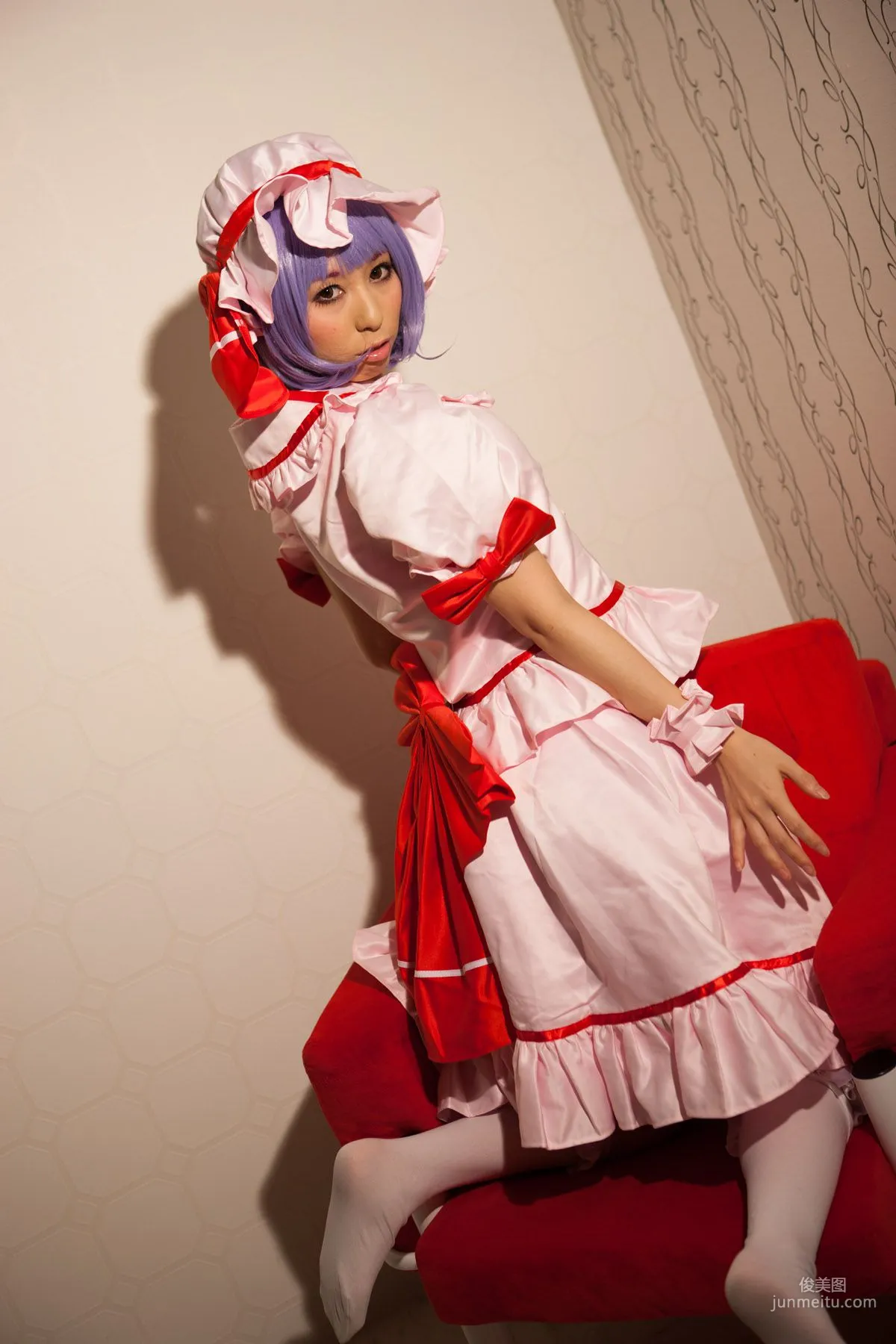 小栗美久 (おぐりみく) 《Touhou Project》Remilia Scarlet [@factory] 写真集17