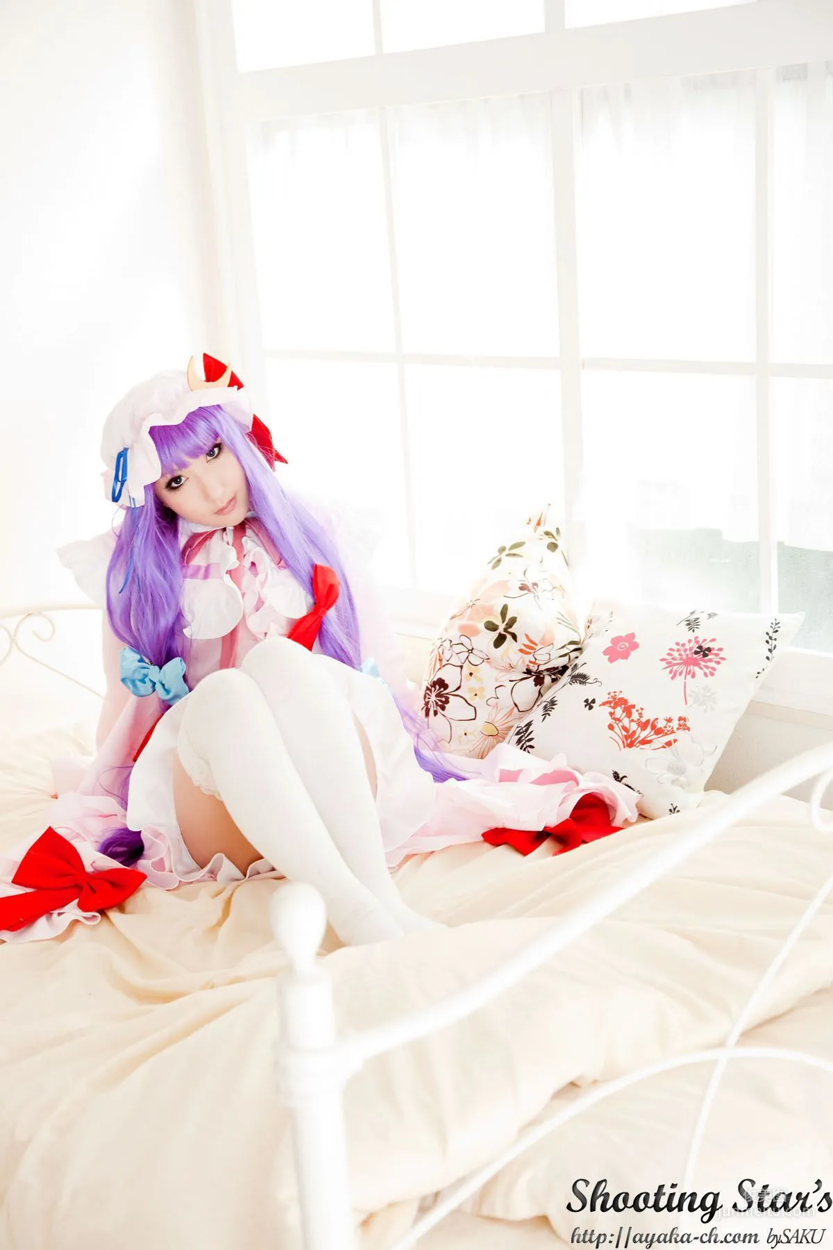 绫香サク (サク綾香 Saku Ayaka)《東方Project》Izayoi Sakuya + Patchouli Knowledge [Shooting Star's] 写真集49