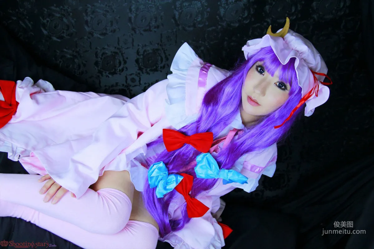 绫香サク (サク綾香 Saku Ayaka) 《東方Project》Patchouli Knowledge [Shooting Star's] 写真集40