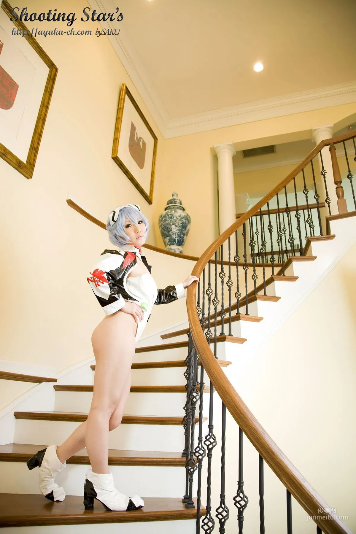 サク (绫香) 《Shinseiki Evangelion》Ayanami Rei [Shooting Star's] 写真集82