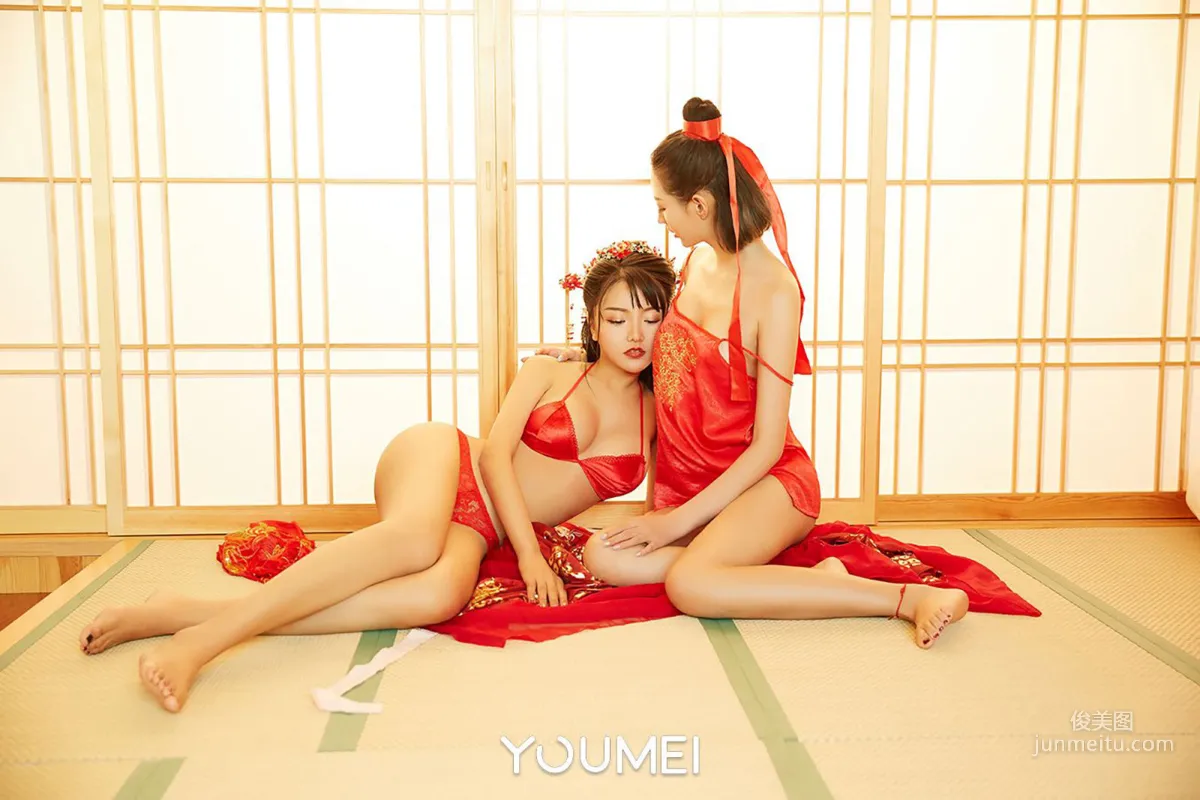 艺轩&喵星人《洞房花烛》 [尤美YouMei] Vol.046 写真集23