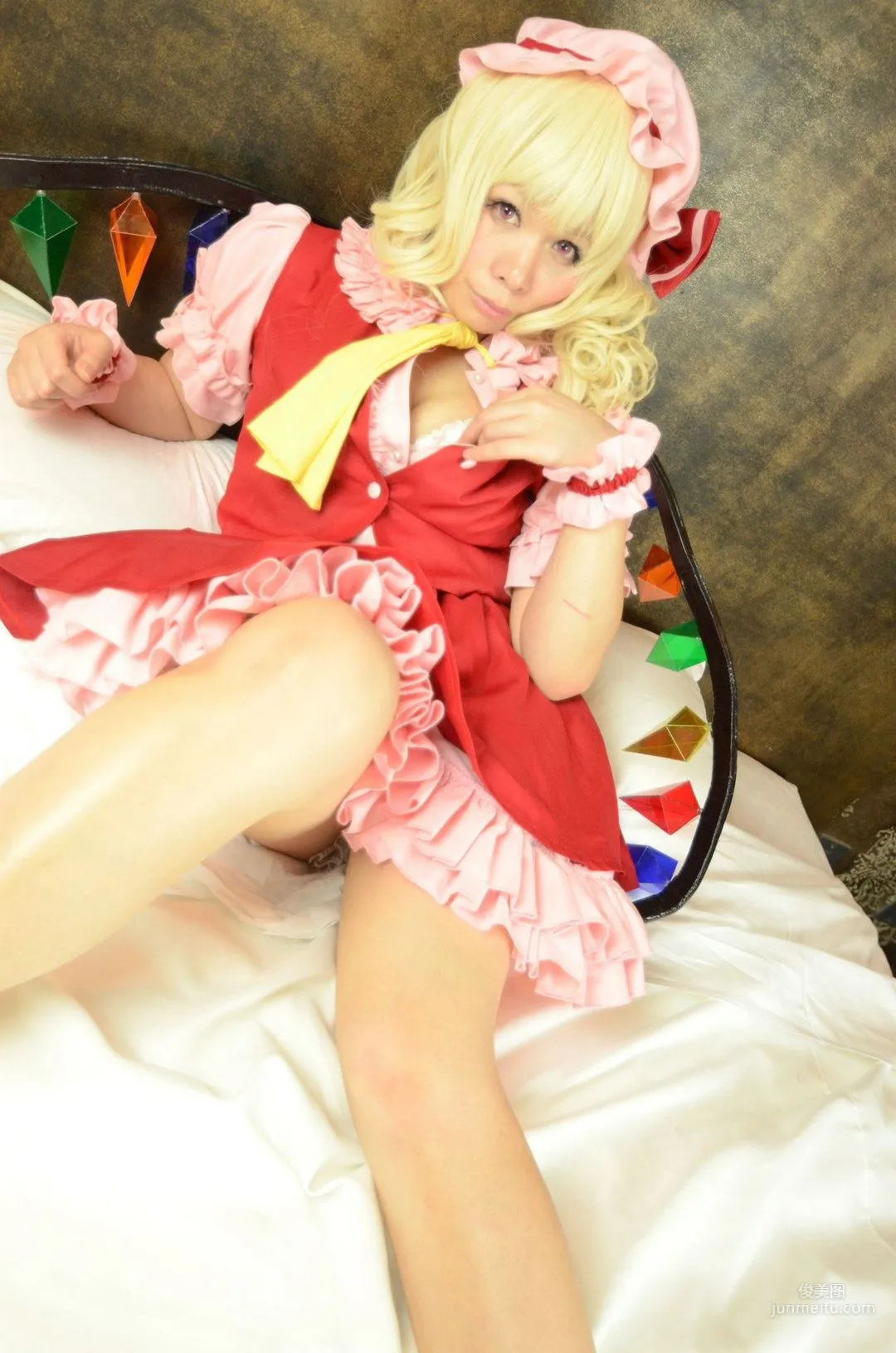 岡田ゆい (Okada Yui) 《Touhou Project》Remilia Scarlet+Flandre Scarlet [どてちん販売所] 写真集23