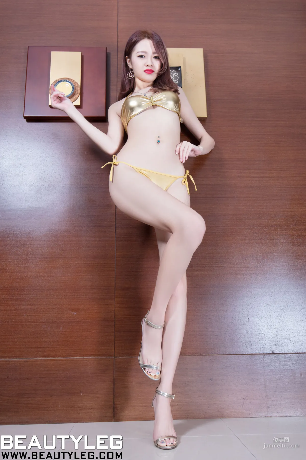 腿模Una《长腿肉丝袜》 [Beautyleg] No.1745 写真集21