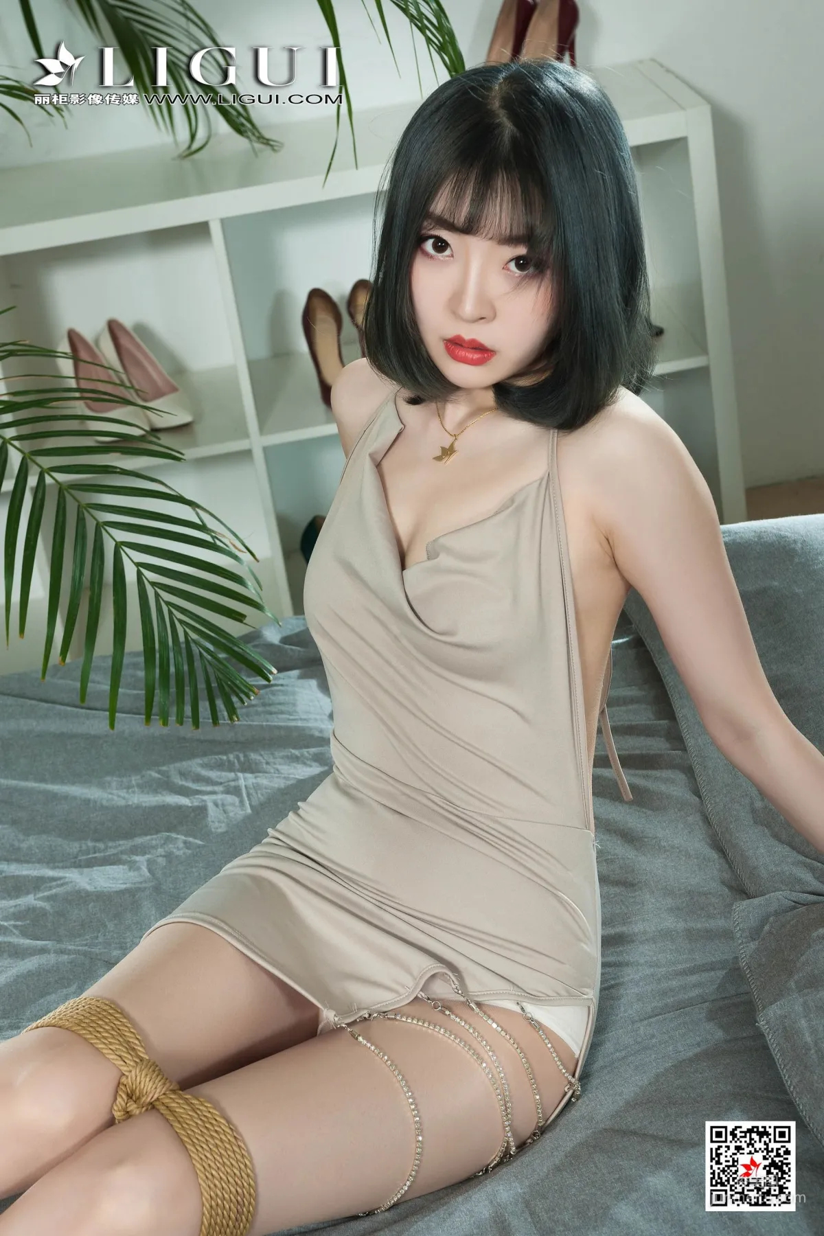 思航《肉丝绳艺捆绑》 [丽柜美束Ligui] 网络丽人 写真集23