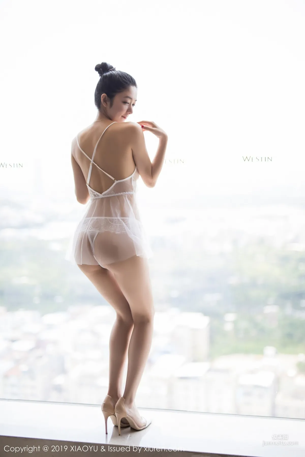 Angela喜欢猫《旗袍与黑丝的妩媚柔情》 [语画界XIAOYU] Vol.034 写真集11