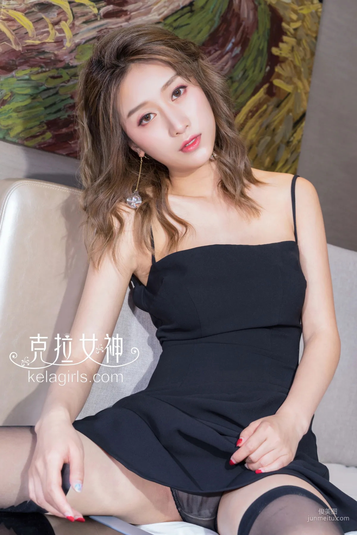 何悦《含蓄待发》 [克拉女神Kelagirls] 写真集29