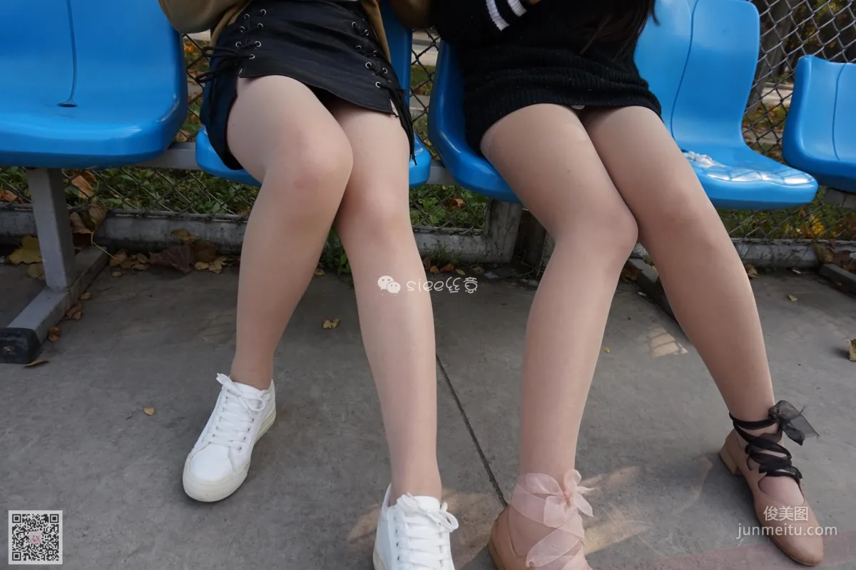 [丝意SIEE] No.003 曦曦&雯雯 《校园肉丝》 写真集50