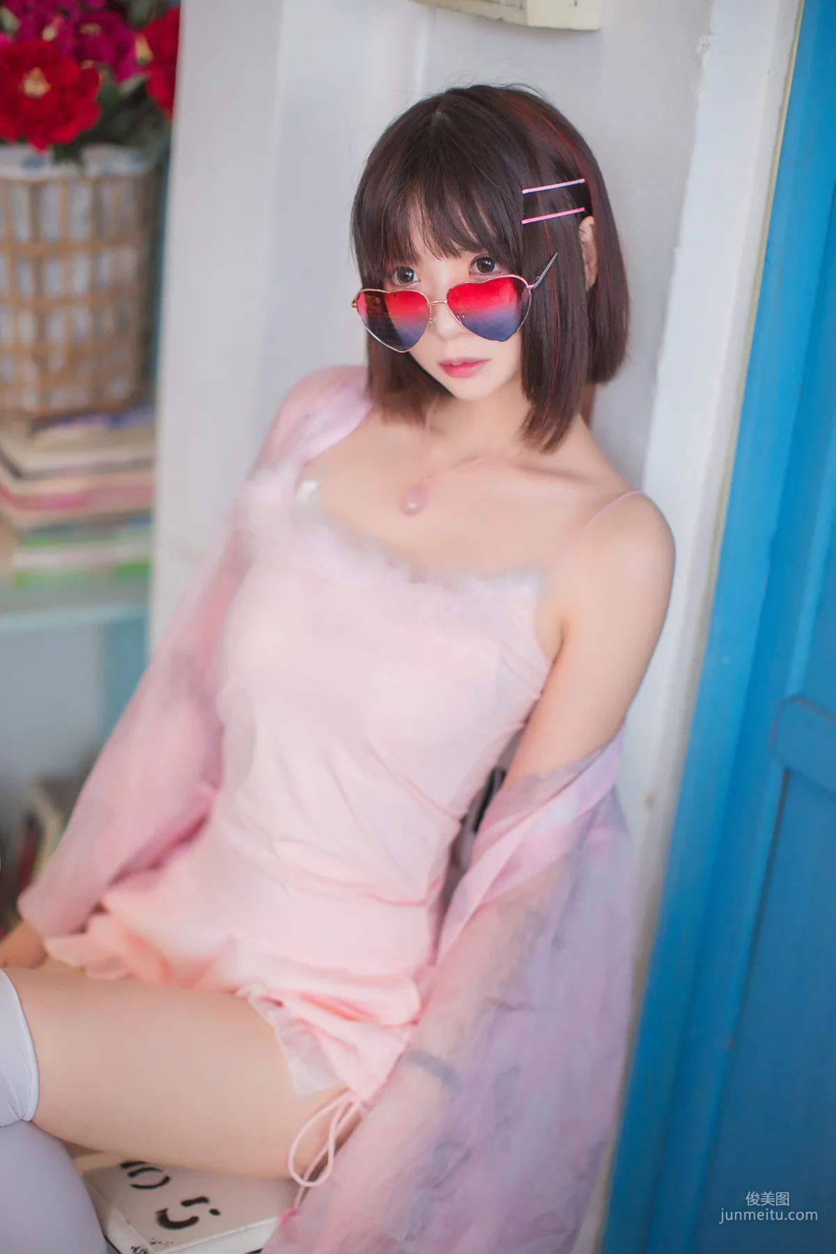 疯猫ss《水手服和睡衣》 [萝莉COS] 写真集43