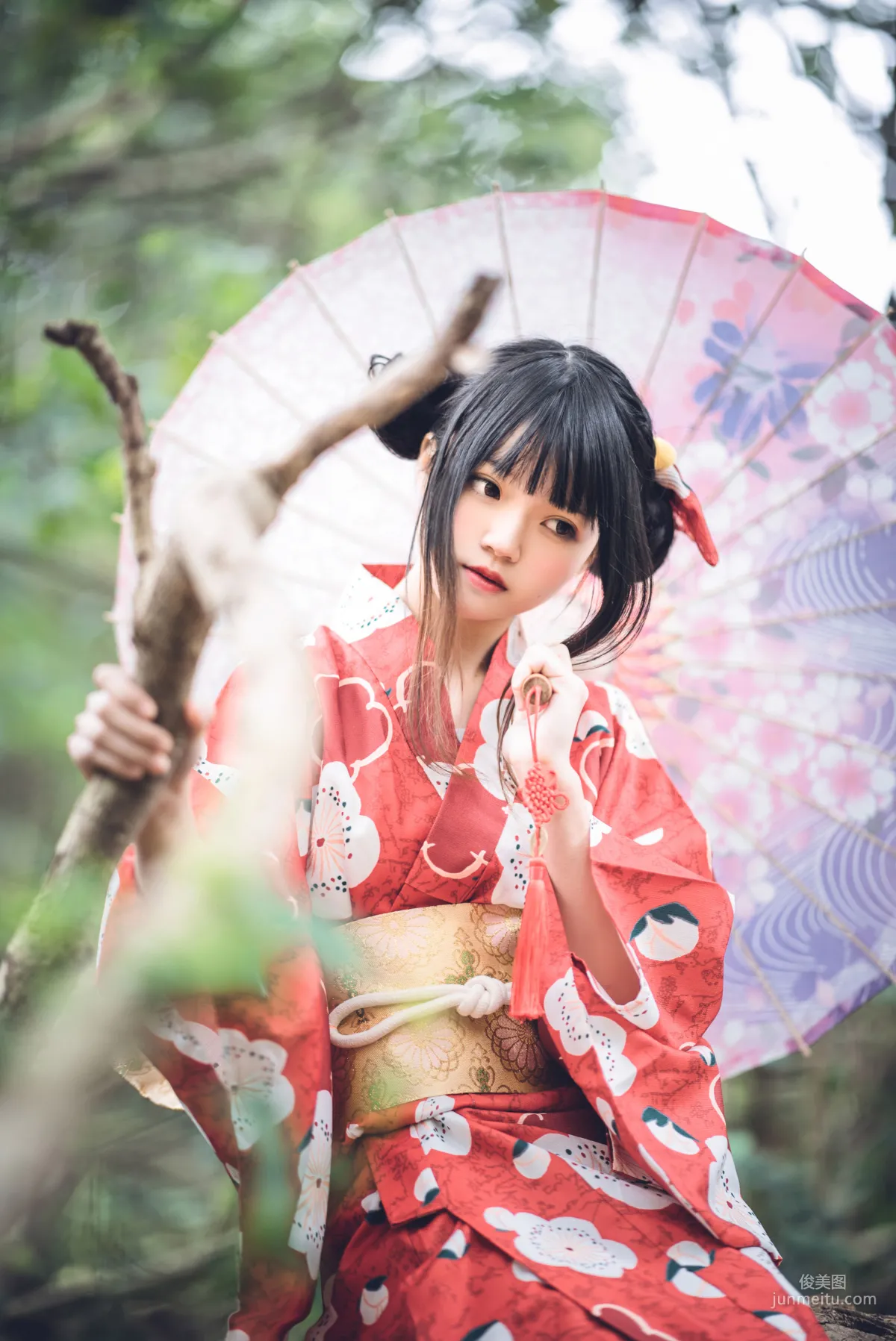 桜桃喵《夏日祭》 [萝莉COS] 写真集41