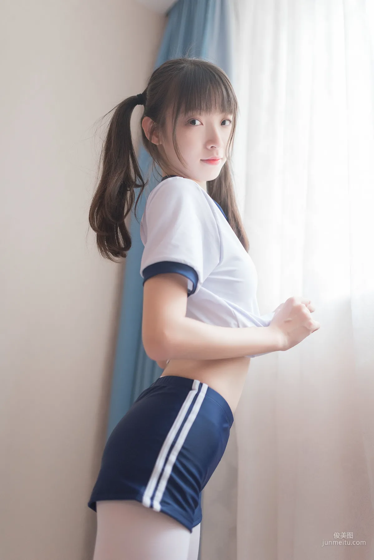 [风之领域] NO.006 运动白丝少女 写真集38