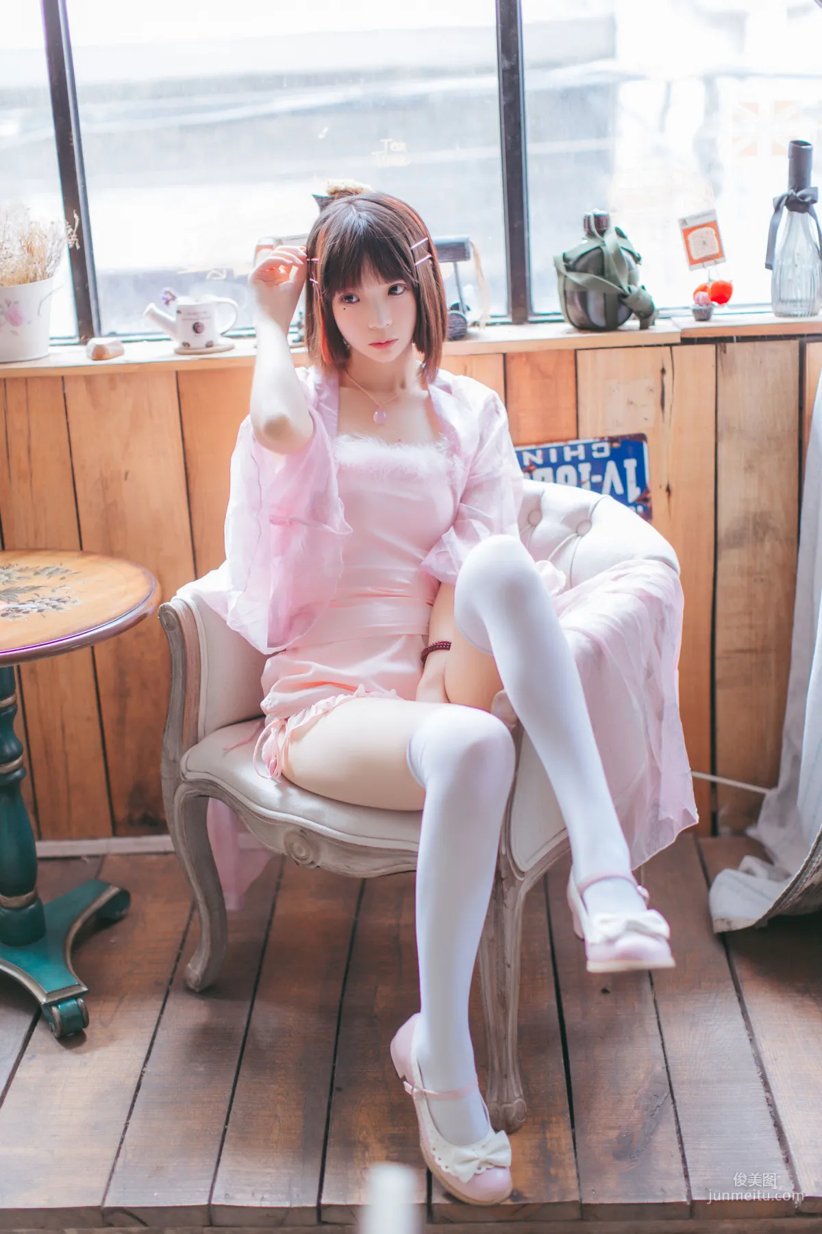 疯猫ss《水手服和睡衣》 [萝莉COS] 写真集4