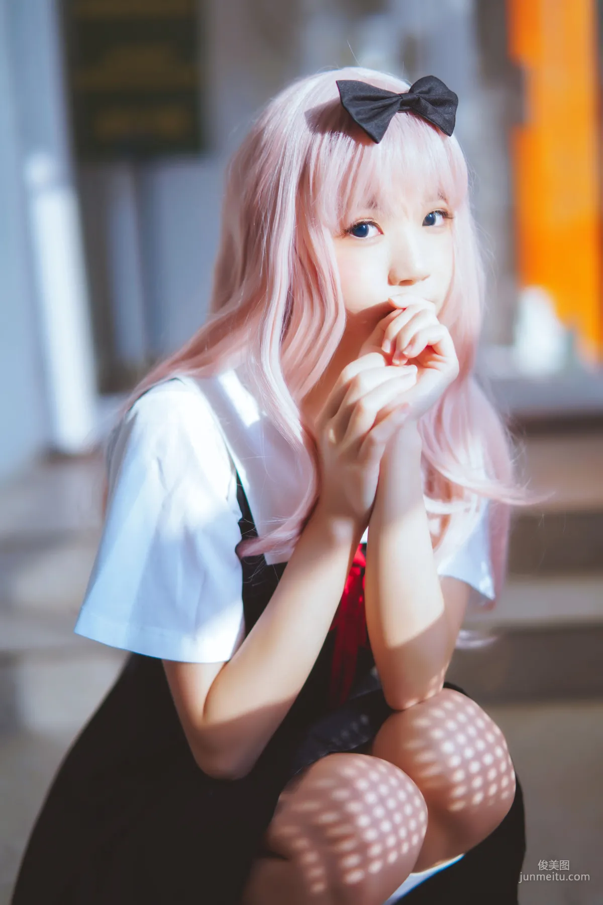 桜桃喵《藤原千花》 [萝莉COS] 写真集19