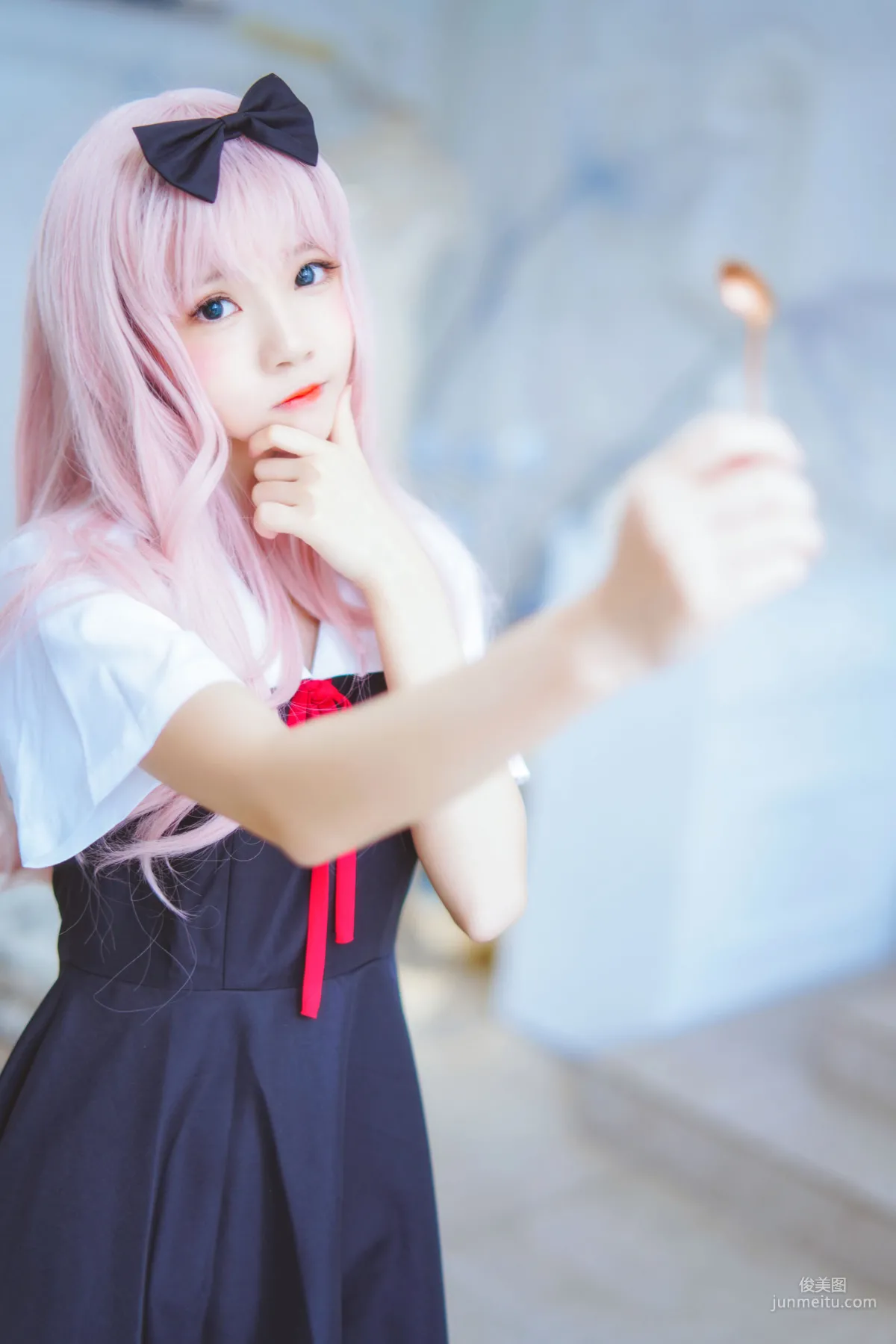 桜桃喵《藤原千花》 [萝莉COS] 写真集6