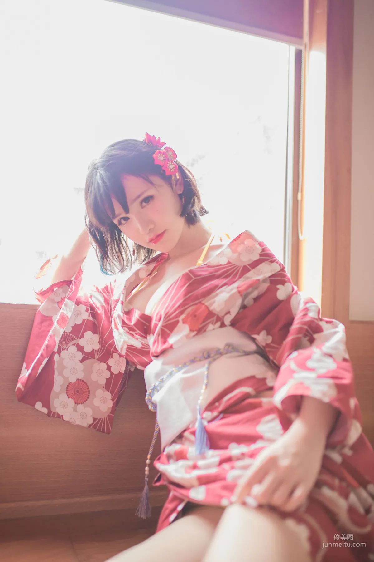 Yoko宅夏《妹汤物语(和服)》 [萝莉COS] 写真集2