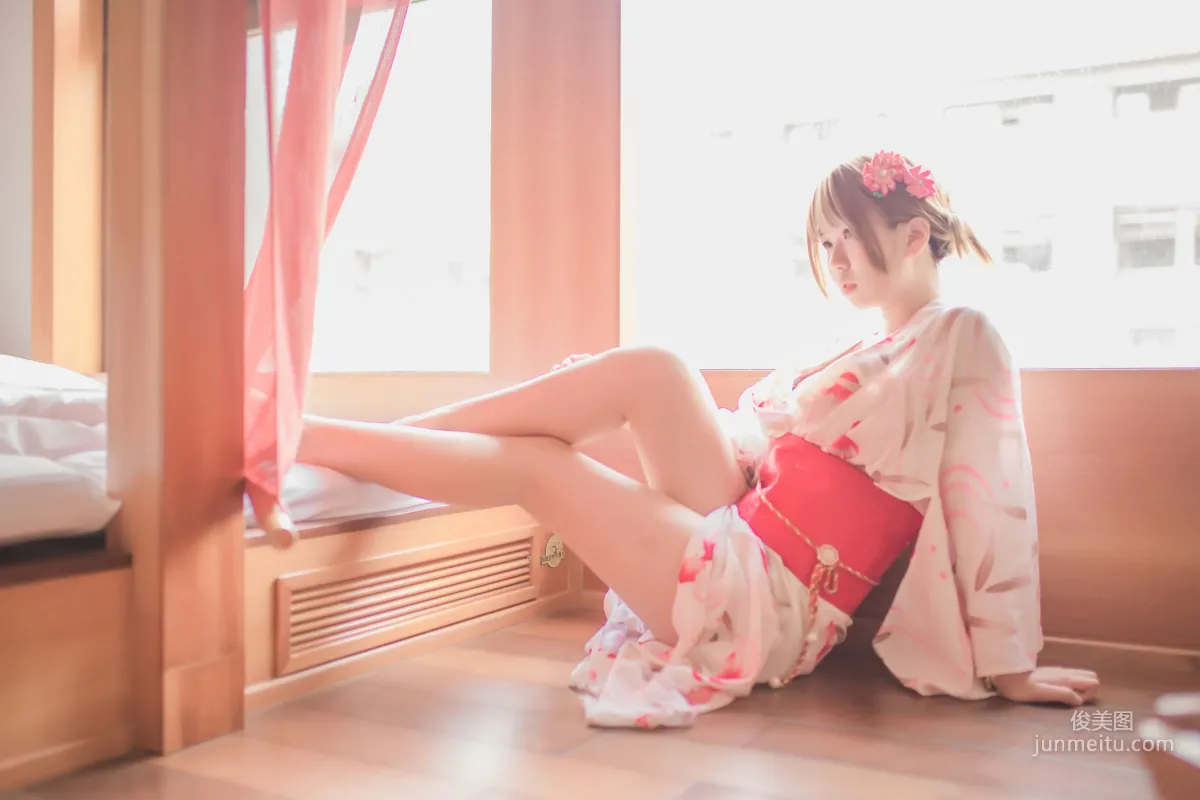 Yoko宅夏《妹汤物语(和服)》 [萝莉COS] 写真集22