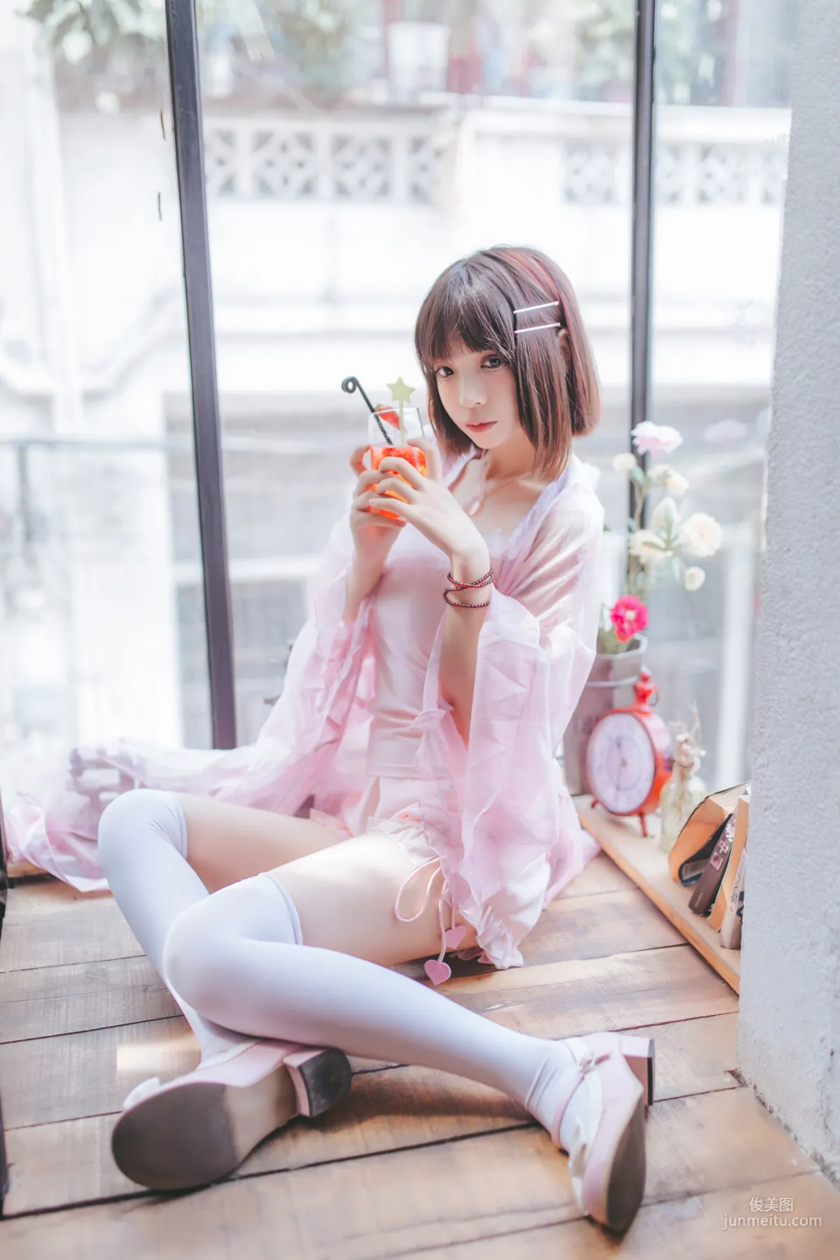 疯猫ss《水手服和睡衣》 [萝莉COS] 写真集47