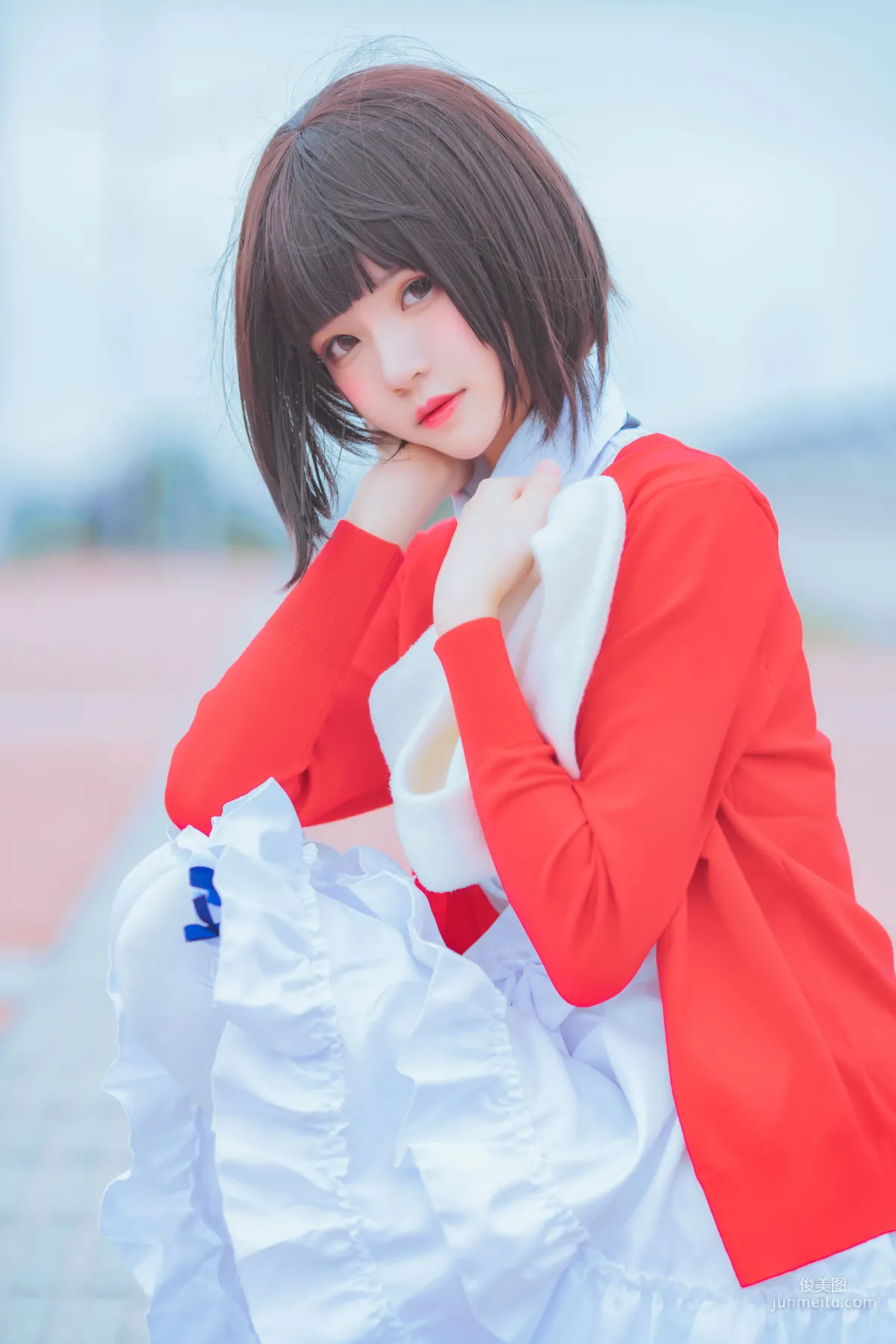 桜桃喵《(加藤惠)常服》 [萝莉COS] 写真集25