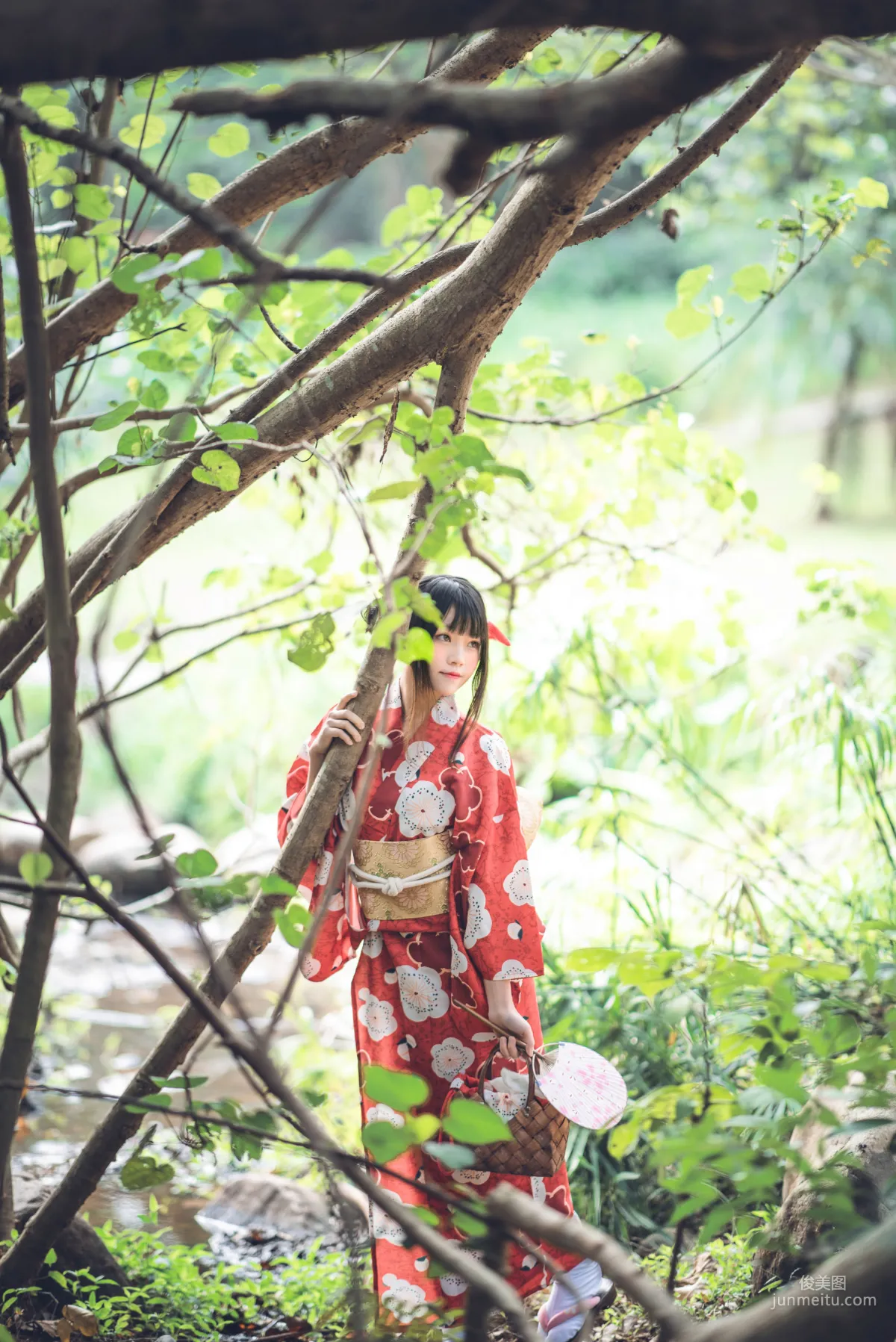 桜桃喵《夏日祭》 [萝莉COS] 写真集18