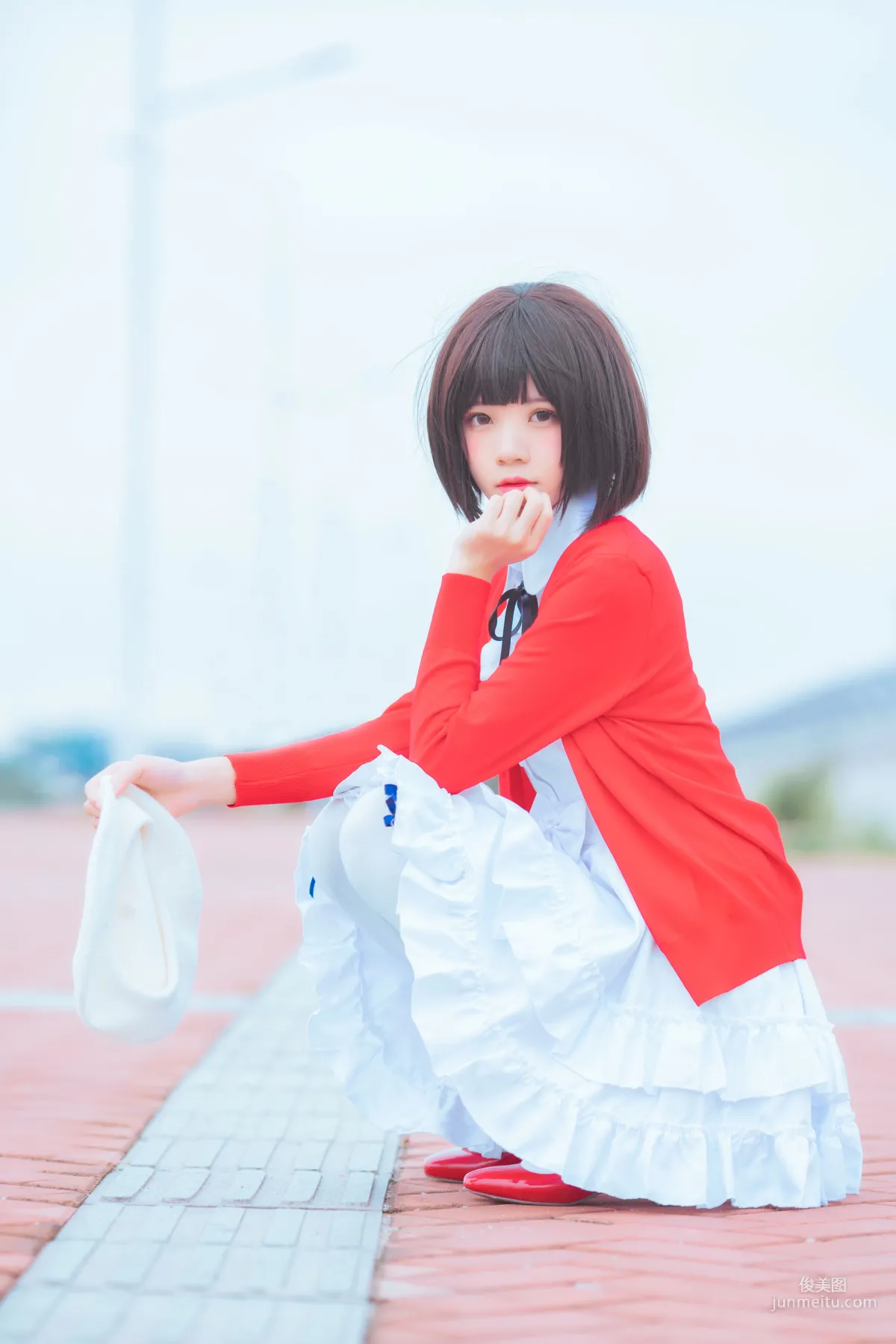 桜桃喵《(加藤惠)常服》 [萝莉COS] 写真集23