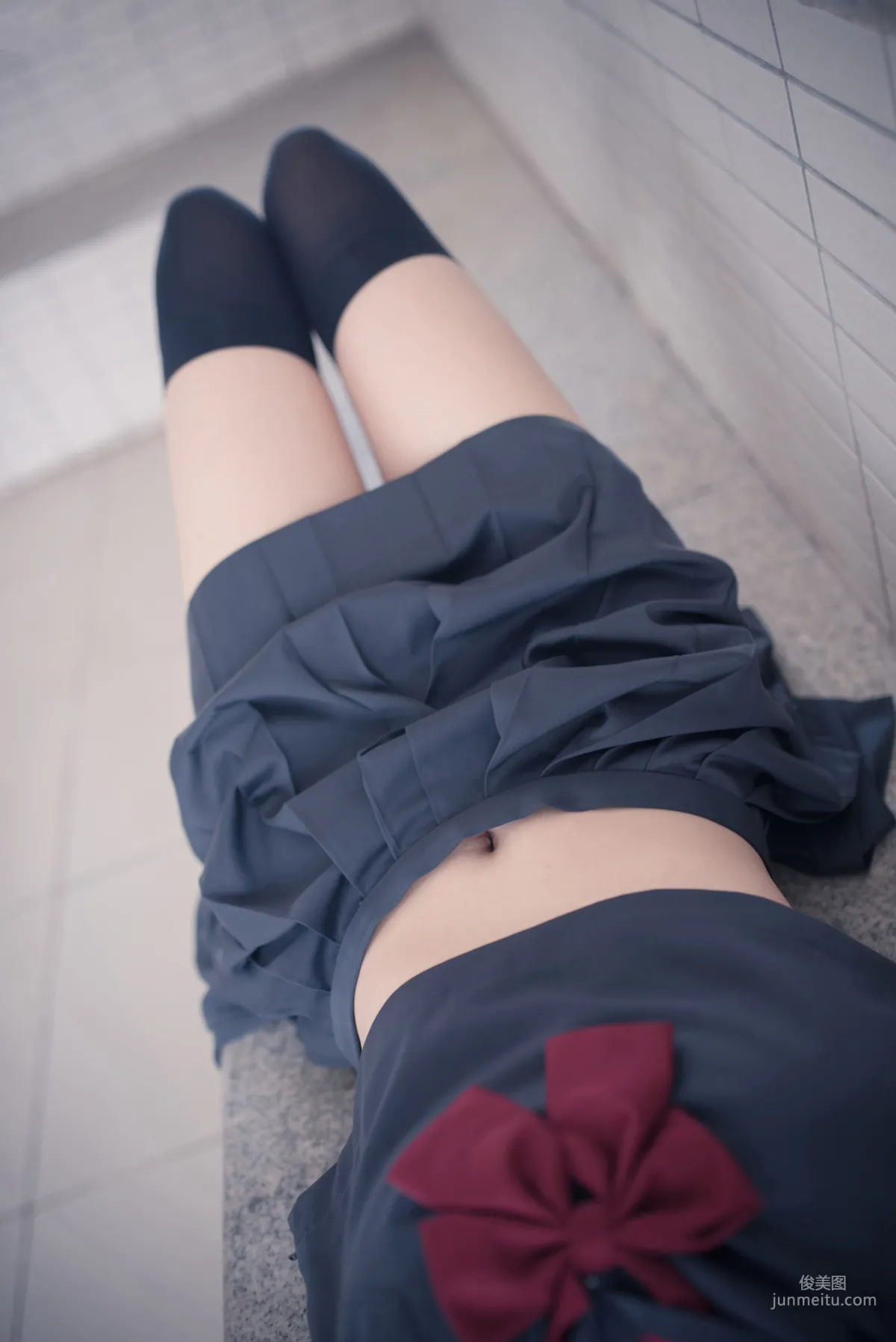 [风之领域] NO.120 超短情趣制服黑丝长腿2 写真集4