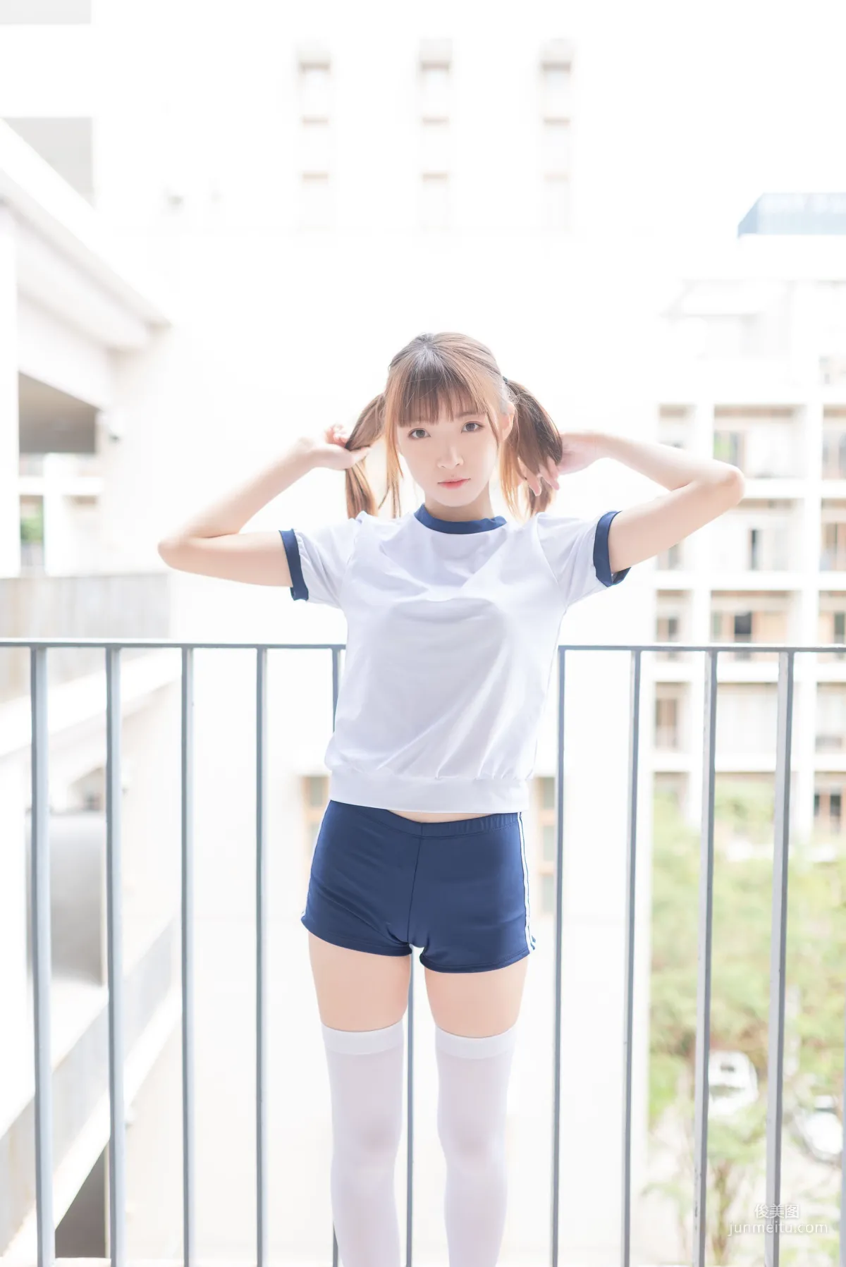 [风之领域] NO.045 清新体操服白丝女孩 写真集35