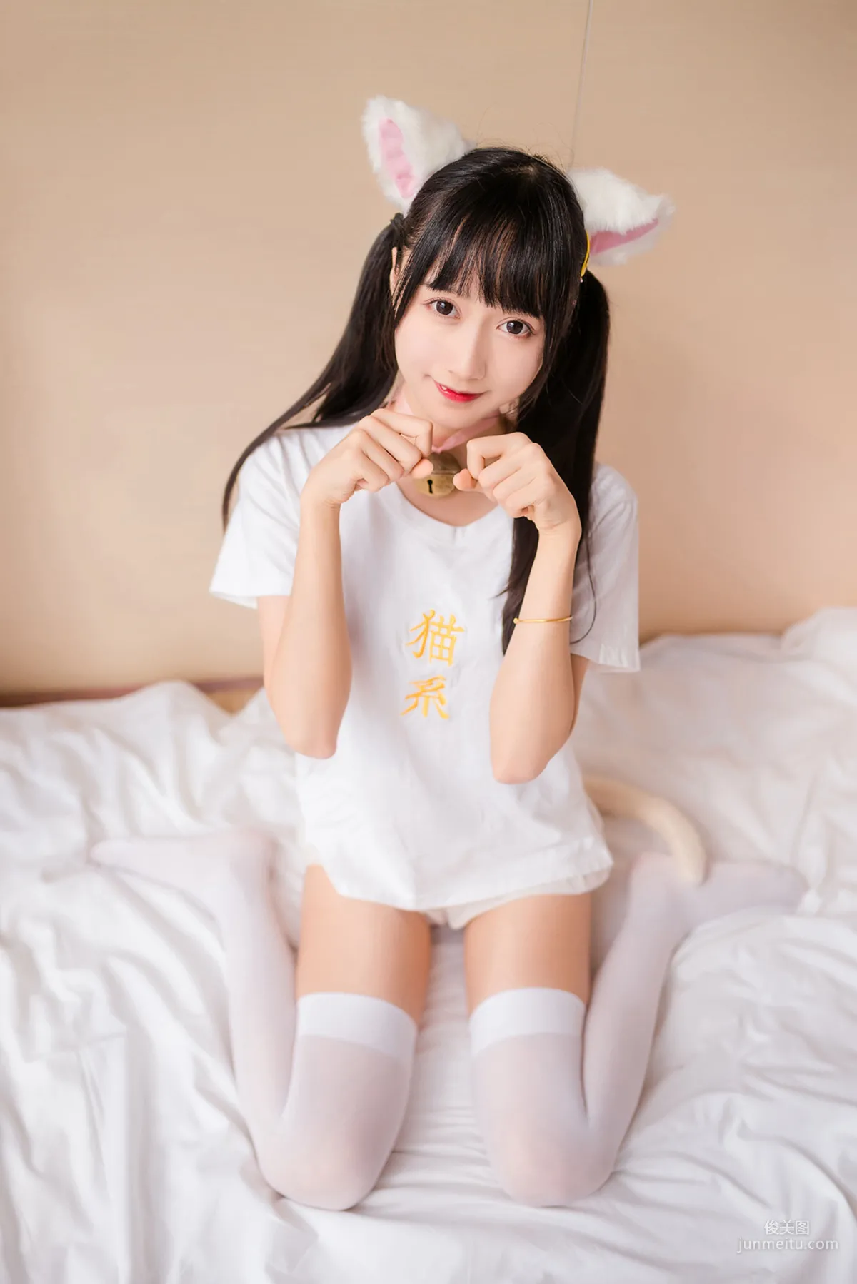 [风之领域] NO.129 猫系白丝少女 写真集22