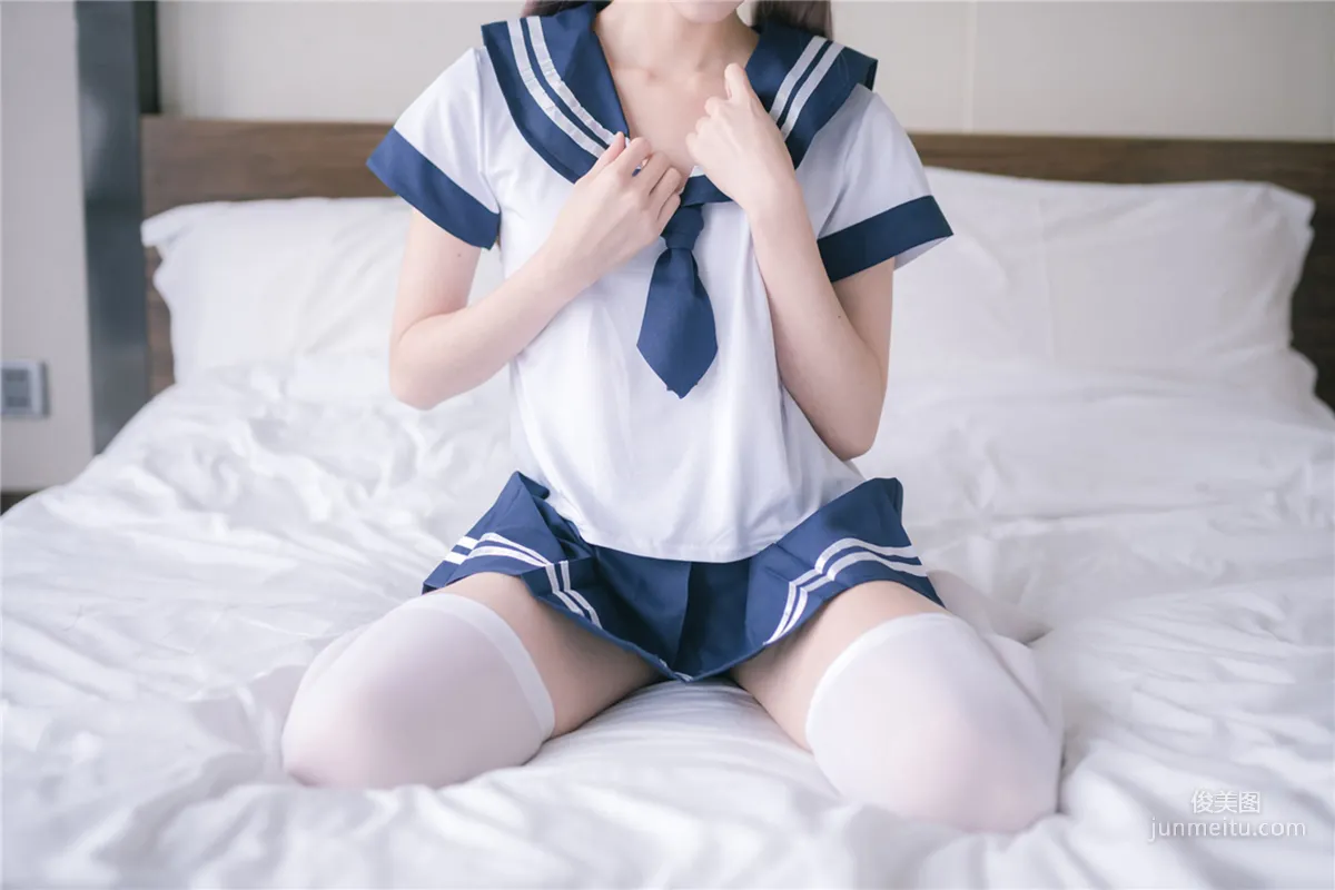 [风之领域] NO.084 白丝水手服 写真集20