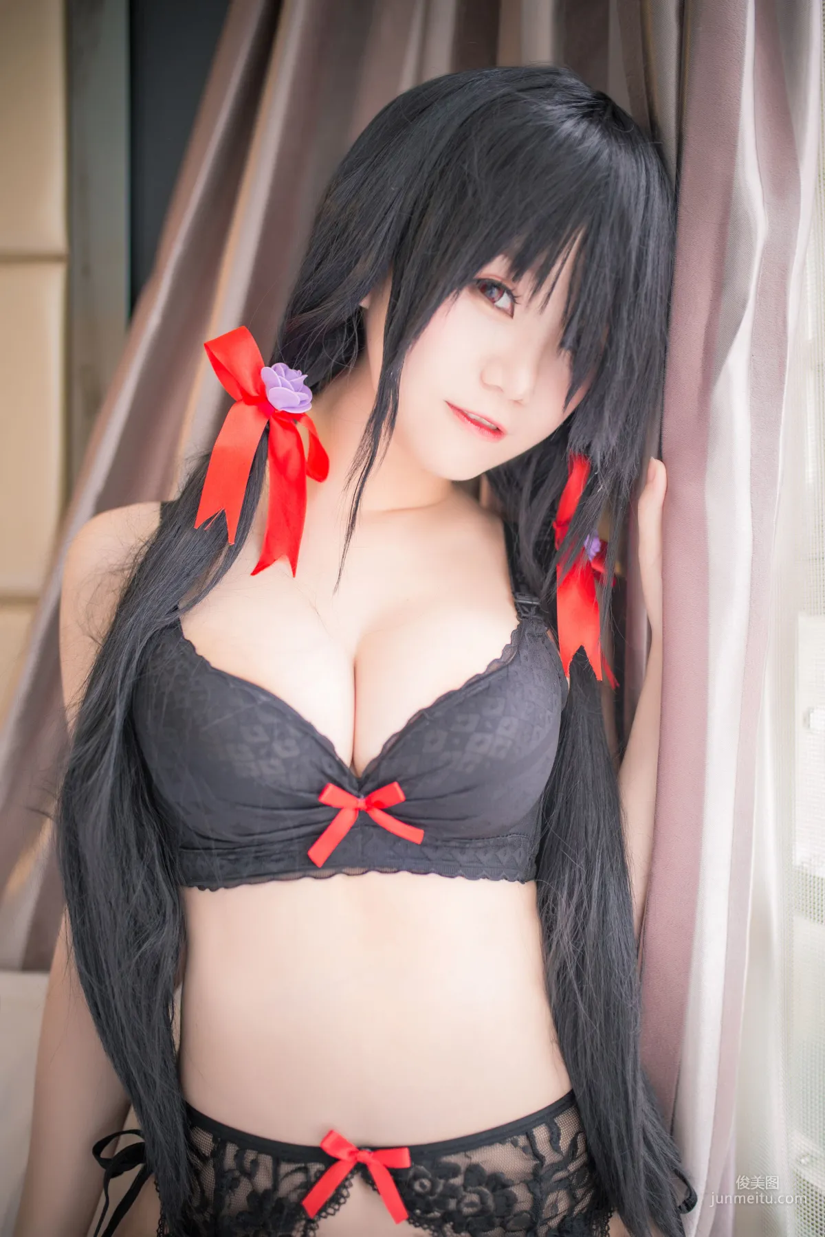 Yoko宅夏《狂三内衣》 [萝莉COS] 写真集12