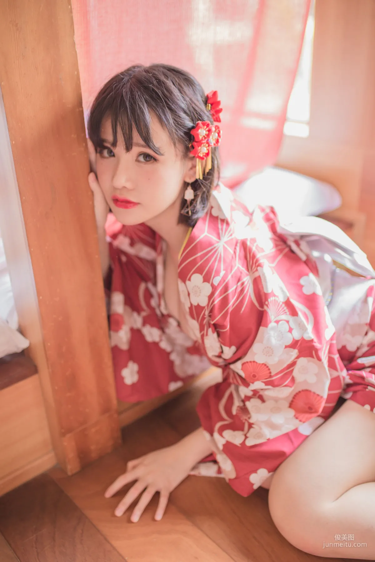 Yoko宅夏《妹汤物语(和服)》 [萝莉COS] 写真集5