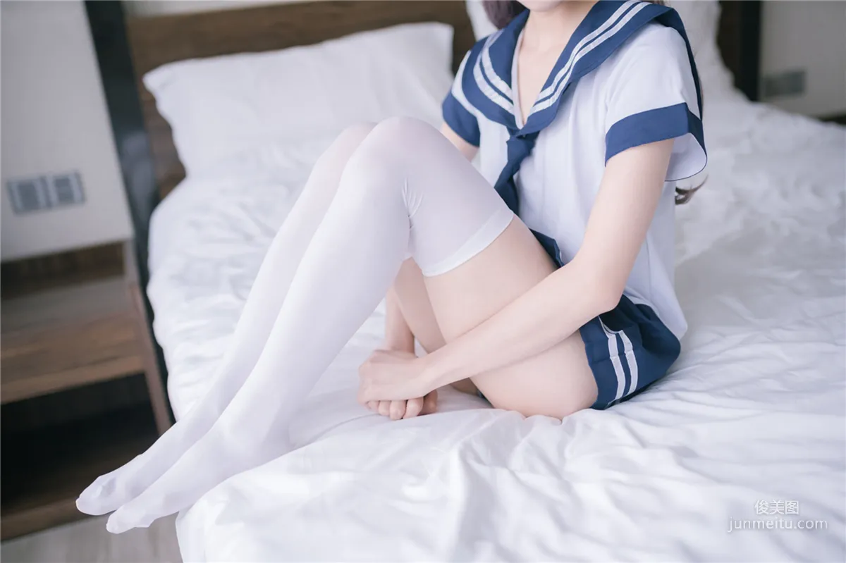 [风之领域] NO.084 白丝水手服 写真集9