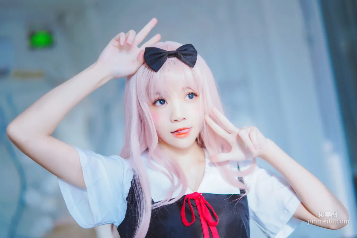 桜桃喵《藤原千花》 [萝莉COS] 写真集14