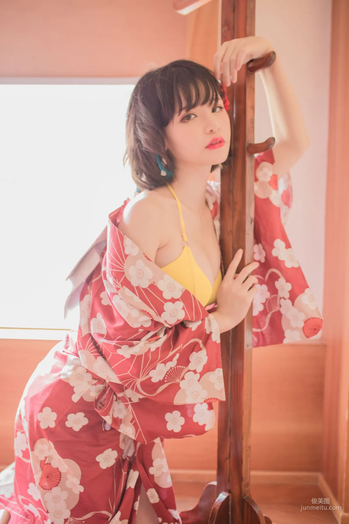 Yoko宅夏《妹汤物语(和服)》 [萝莉COS] 写真集16